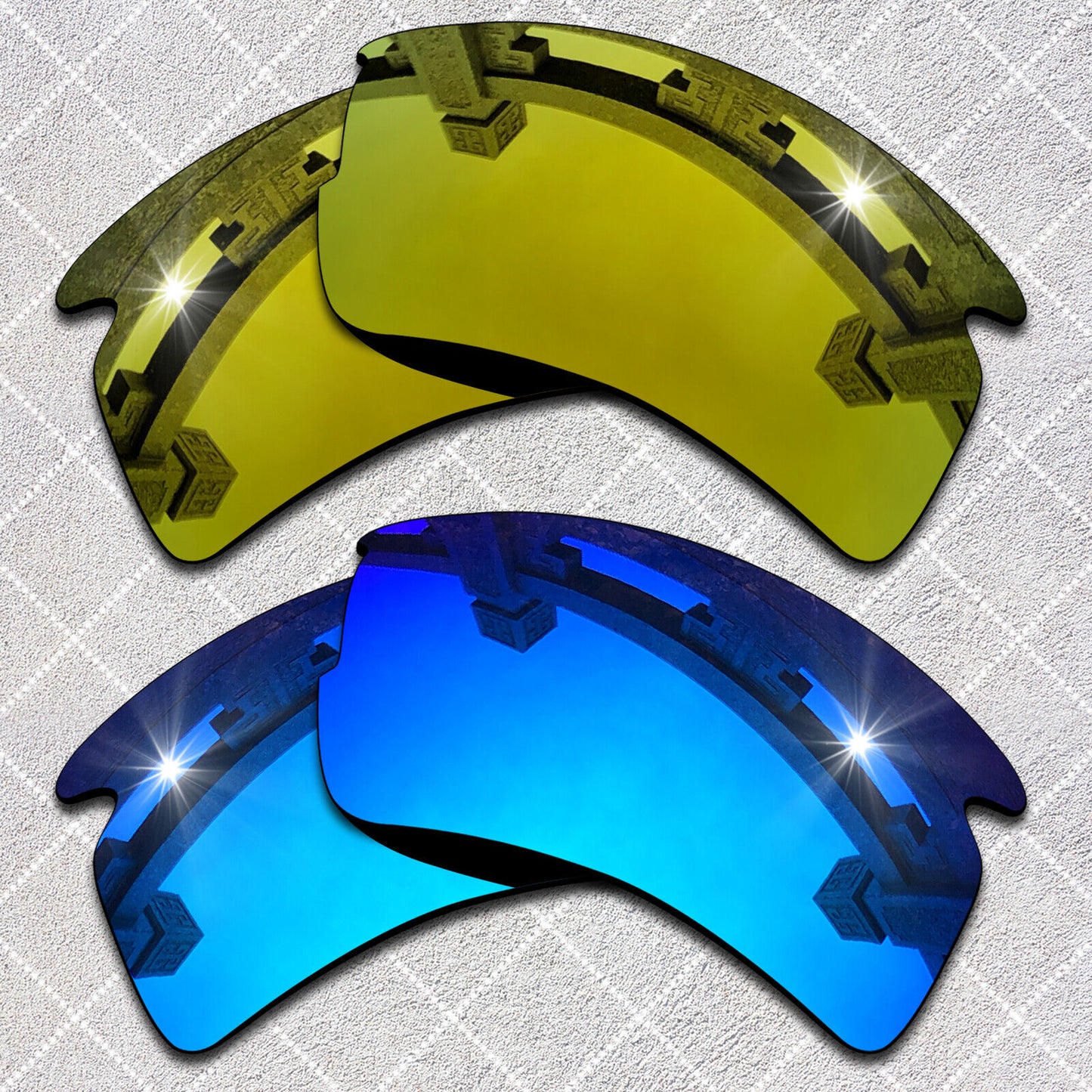 HeyRay Replacement Lenses for Flak 2.0 XL OO9188 Sunglasses Polarized - Options