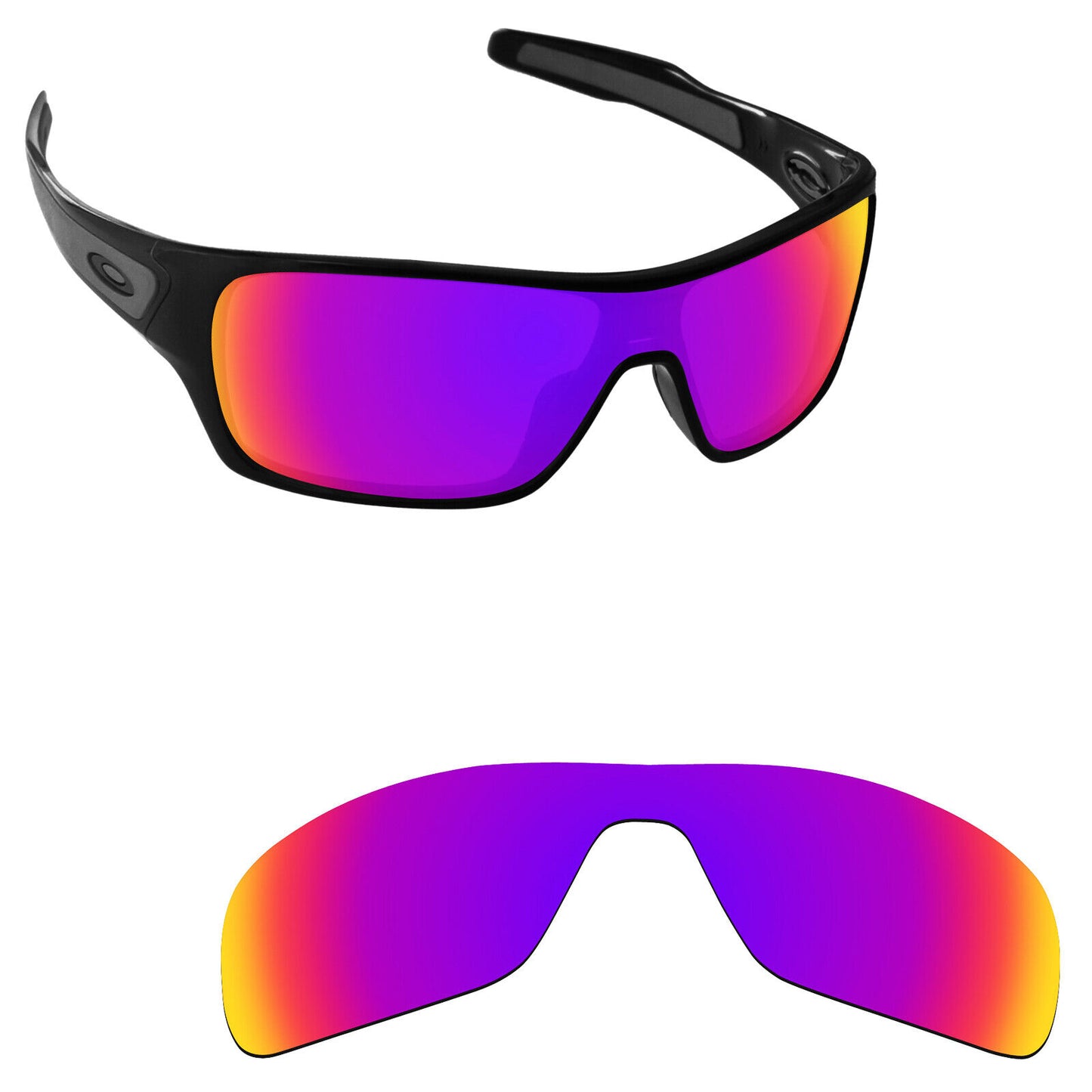 Hawkry Polarized Replacement Lenses for-Oakley Turbine Rotor OO9307 - Options