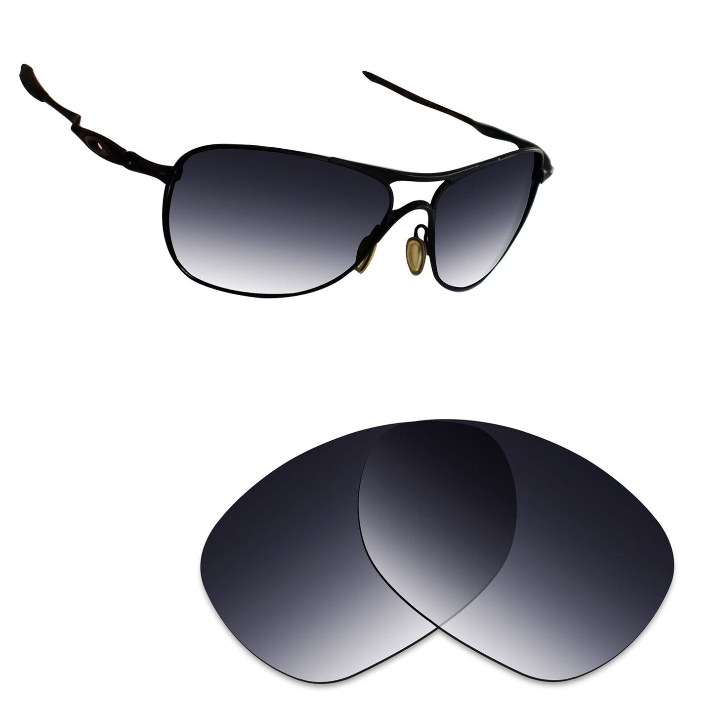 Hawkry Polarized Replacement Lens for-Oakley Crosshair New 2012 Sunglass