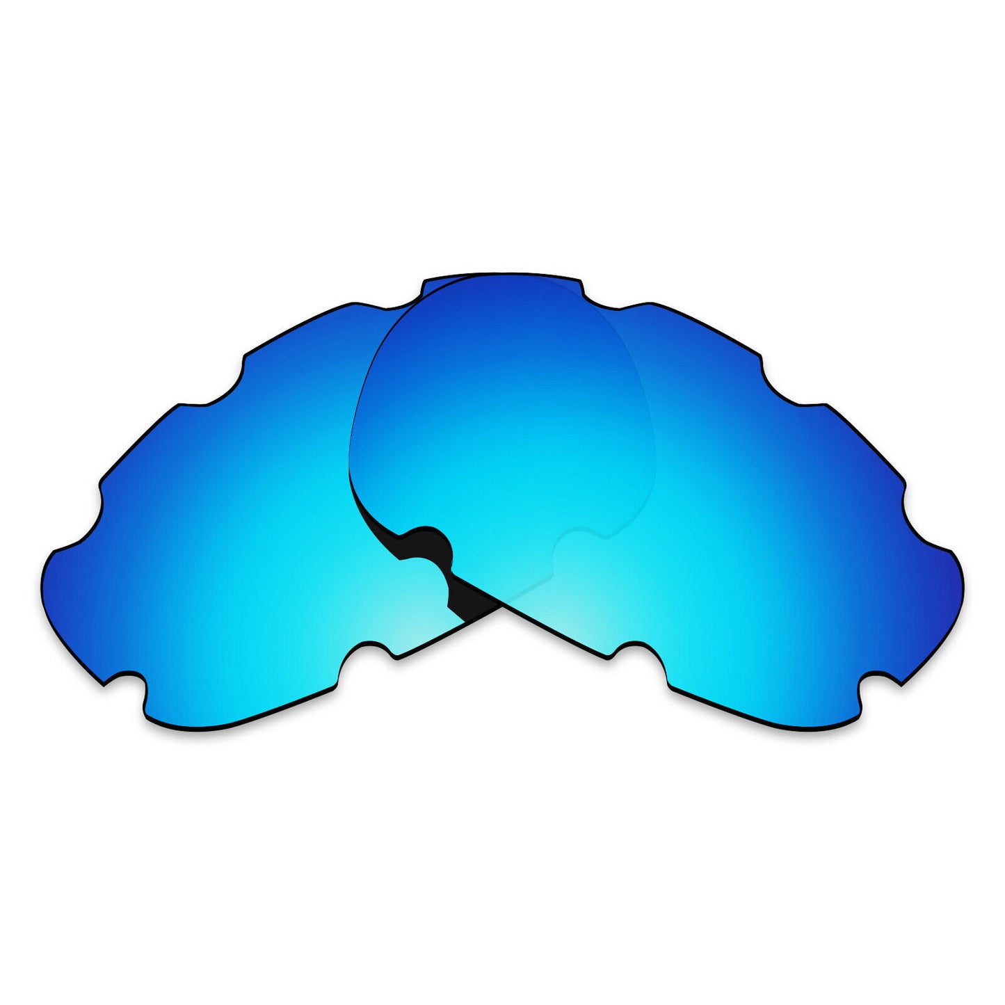 Hawkry Polarized Replacement Lens for-Oakley Split Jacket Vented OO9099 Multiple