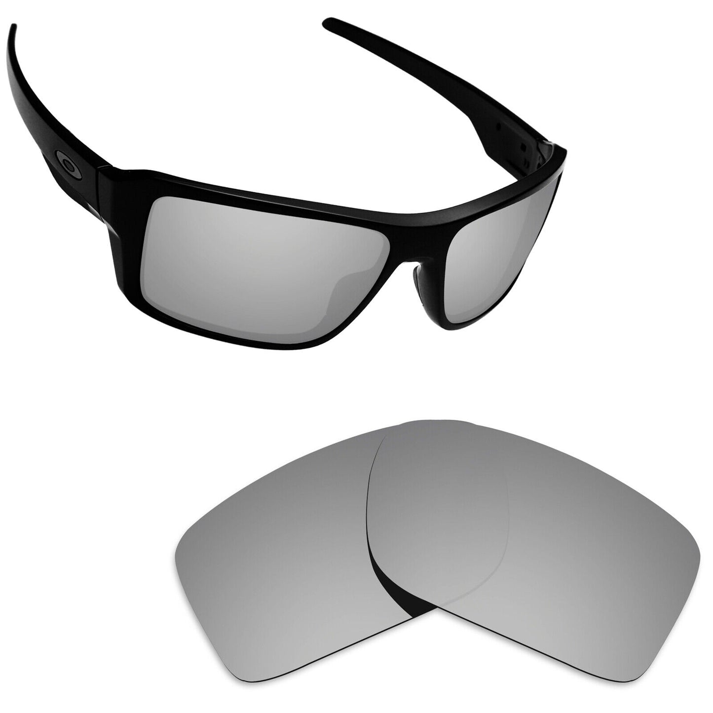 Hawkry Polarized Replacement Lenses for-Oakley Double Edge OO9380 - Multiple