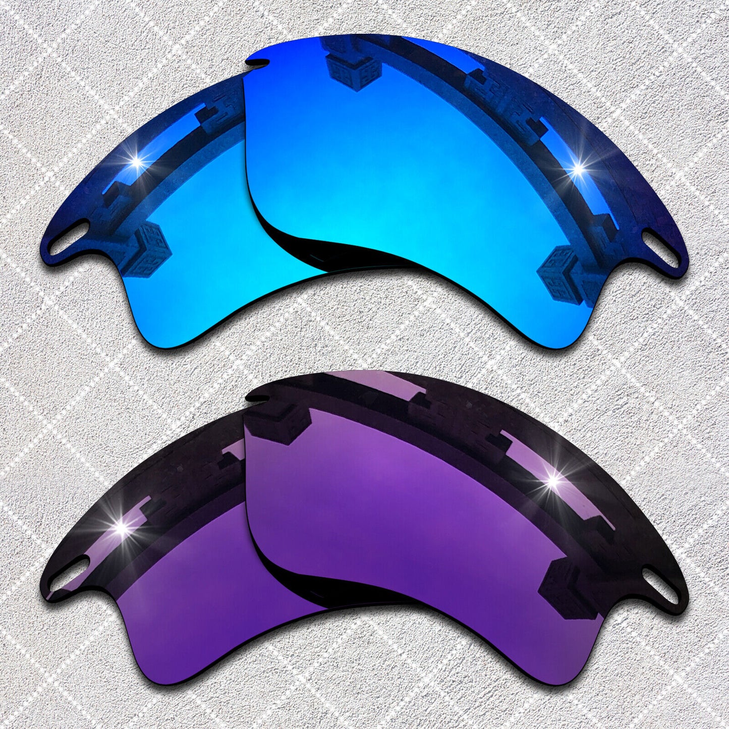HeyRay Replacement Lenses for Fast Jacket XL OO9156 Sunglasses Polarized -Opt