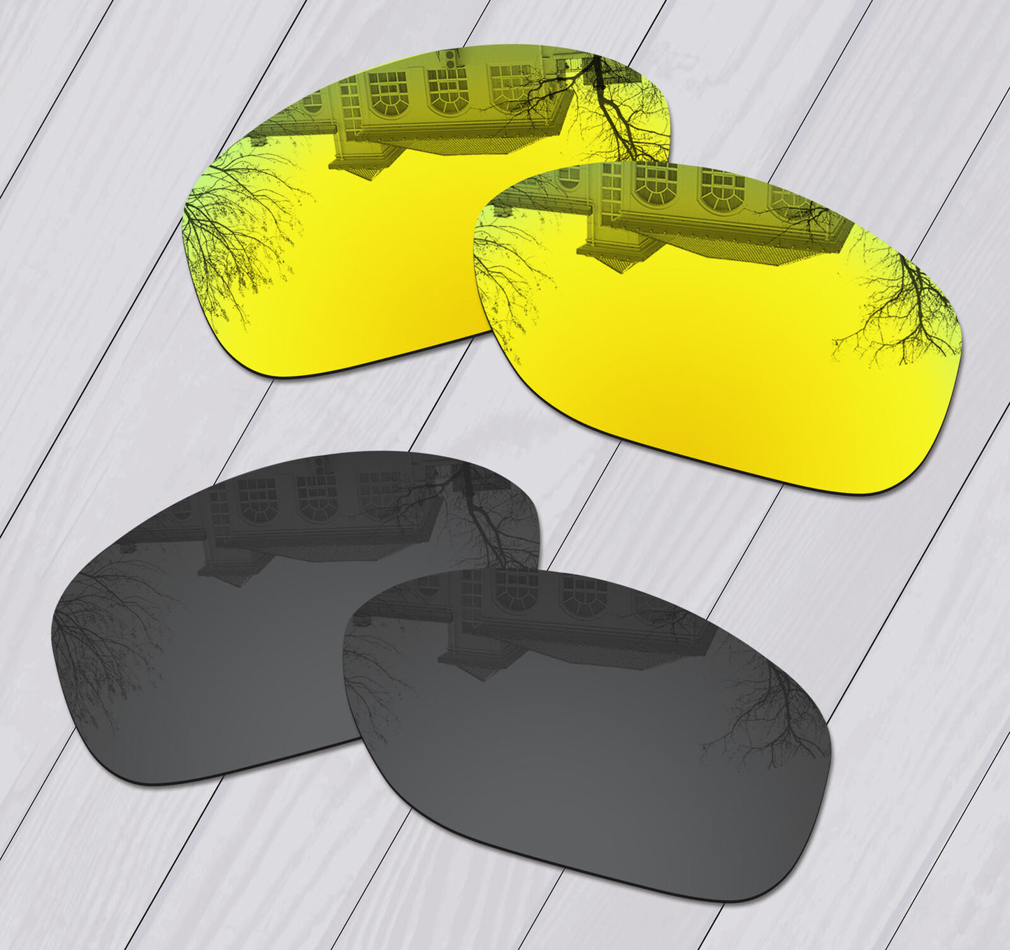 POLARIZED Replacement Lot Lenses For-Oakley Pit Bull OO9127 Anti-Scratch