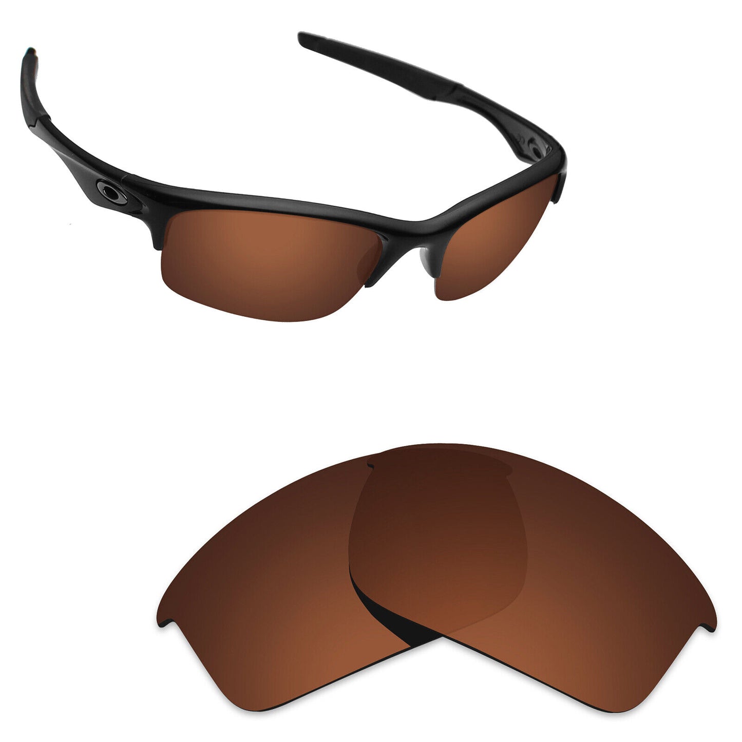 Hawkry Polarized Replacement Lenses for-Oakley Bottle Rocket OO9164 - Options