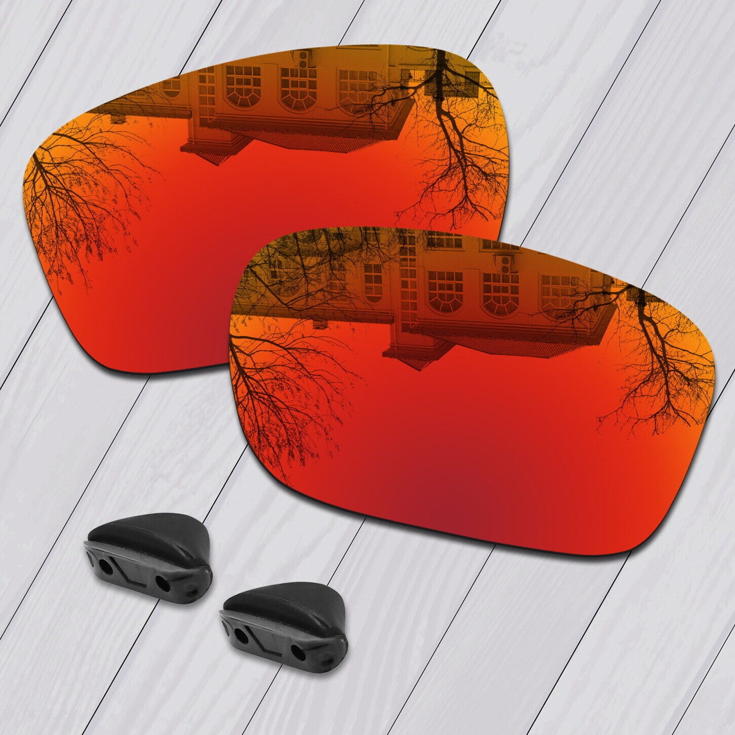 POLARIZED Replacement Lenses & Kit For-Oakley Double Edge OO9380 Anti-Scratch