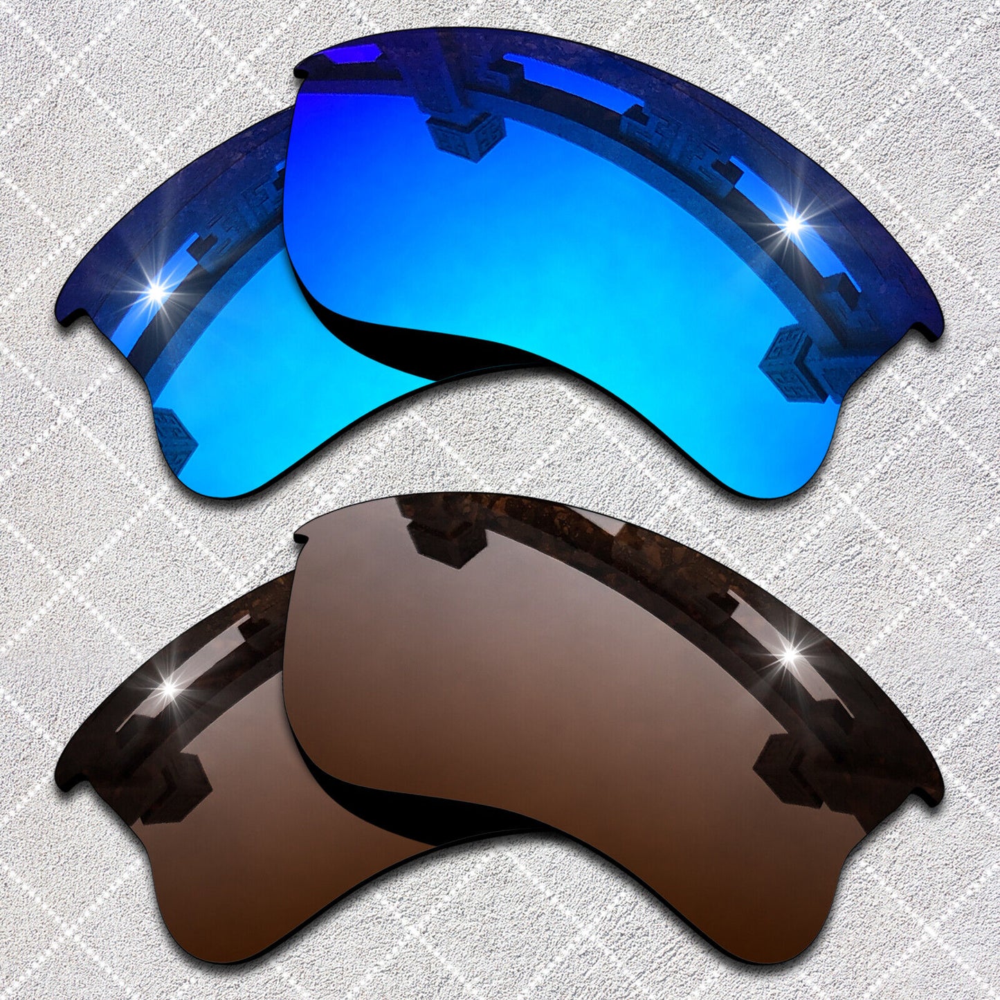HeyRay Replacement Lenses for Flak Jacket XLJ Sunglasses Polarized - Options