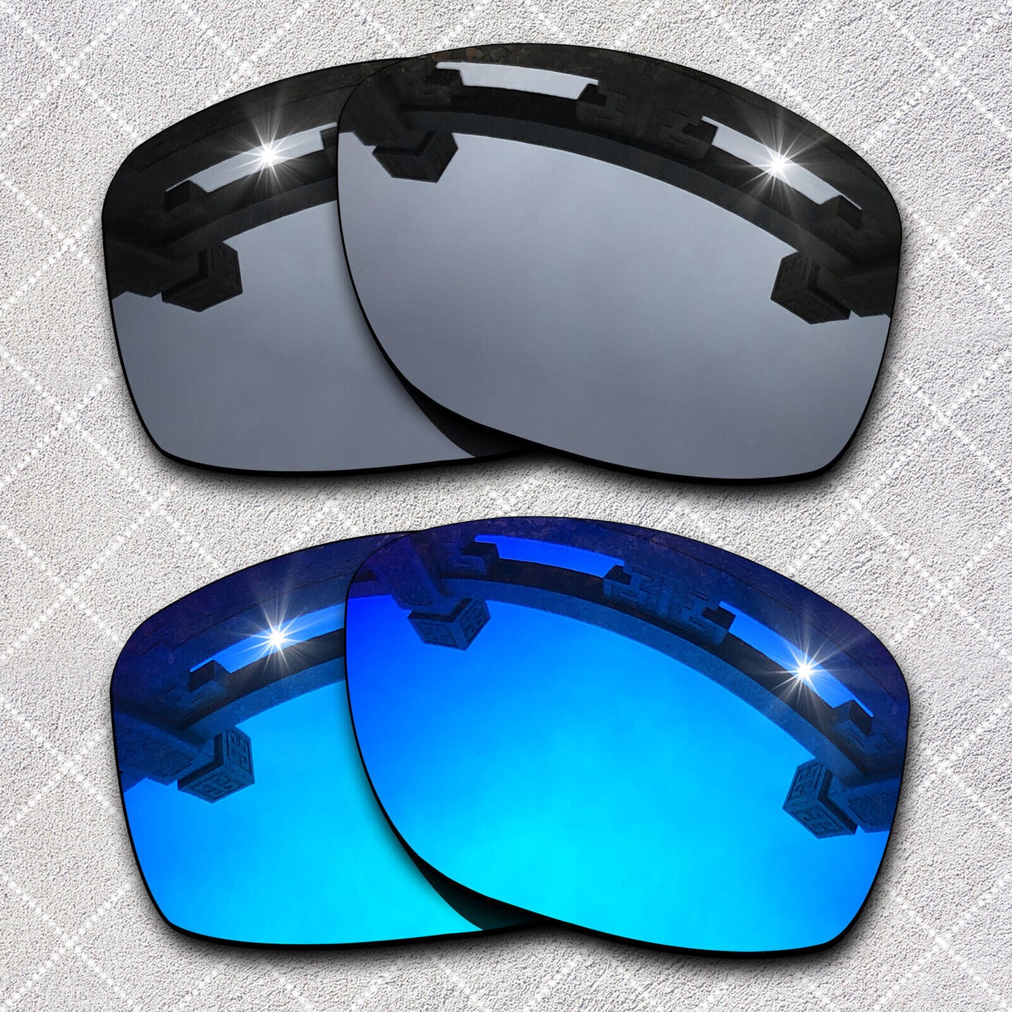 HeyRay Replacement Lenses for Pit Bull Asian Fit OO9161 Sunglasses Polarized-Opt