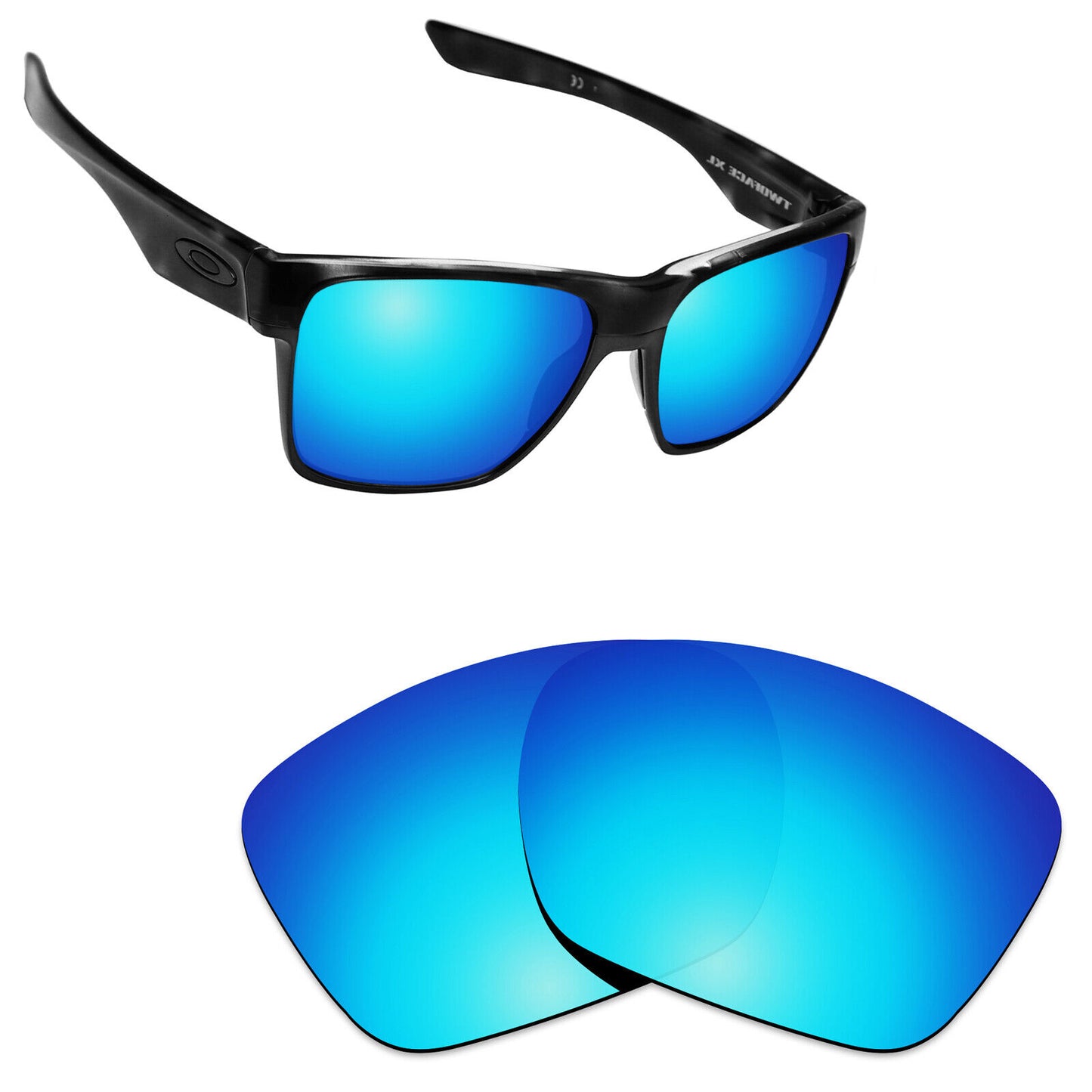 Hawkry Polarized Replacement Lenses for-Oakley Twoface XL OO9350 - Multiple