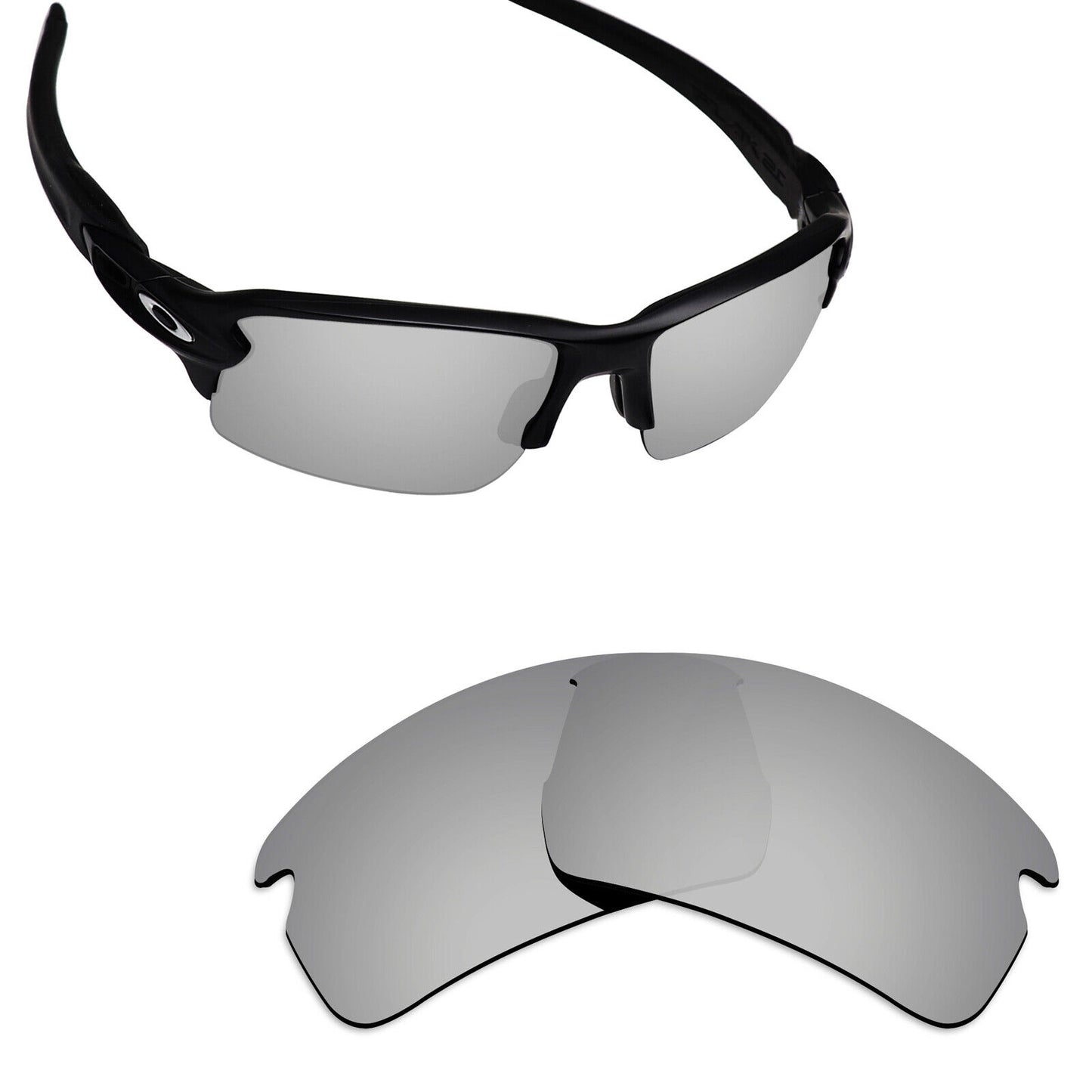 Hawkry Polarized Replacement Lens for-Oakley Flak 2.0 Asian Fit (AF)OO9271-opt