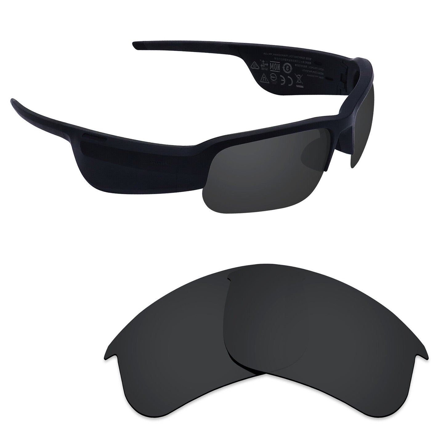 Hawkry Polarized Replacement Lenses for-BOSE Tempo Sunglass - Options