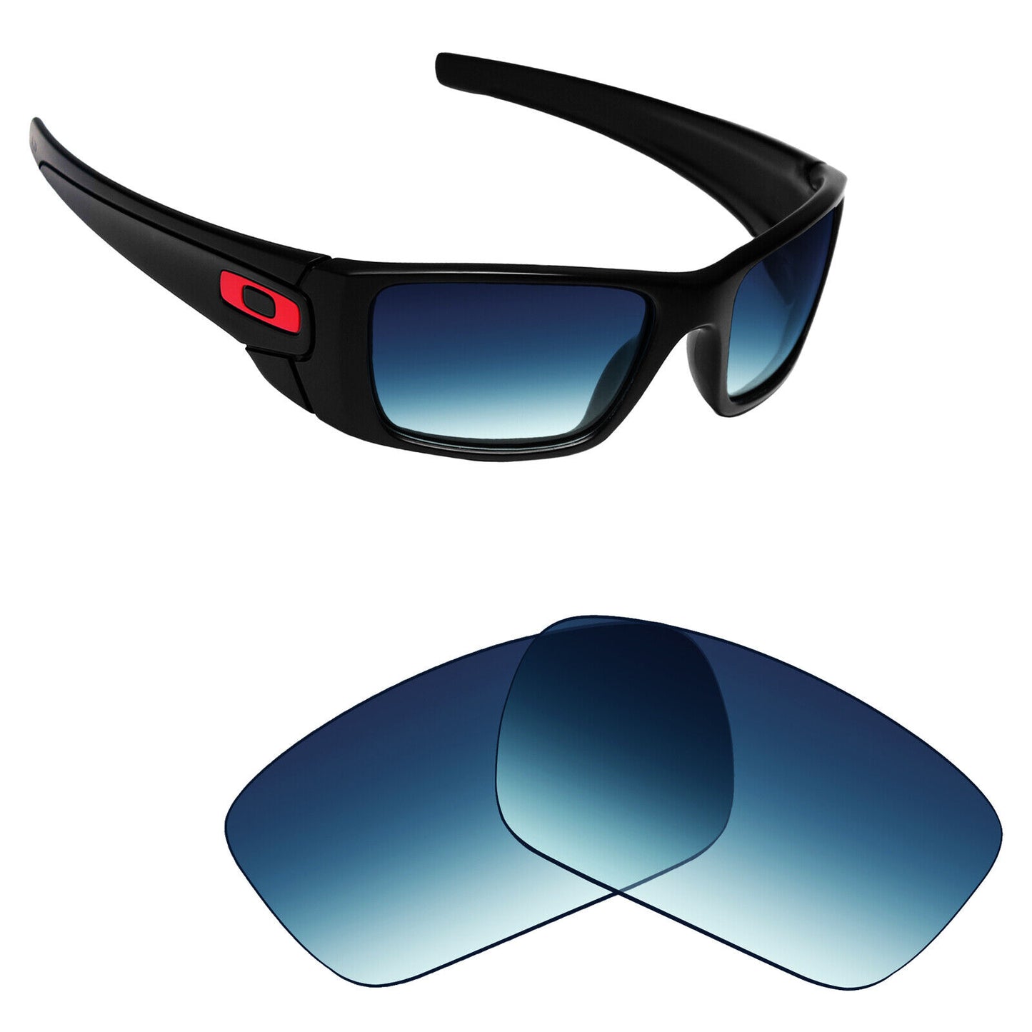 Hawkry Polarized Replacement Lenses for-Oakley Fuel Cell OO9096 - Options