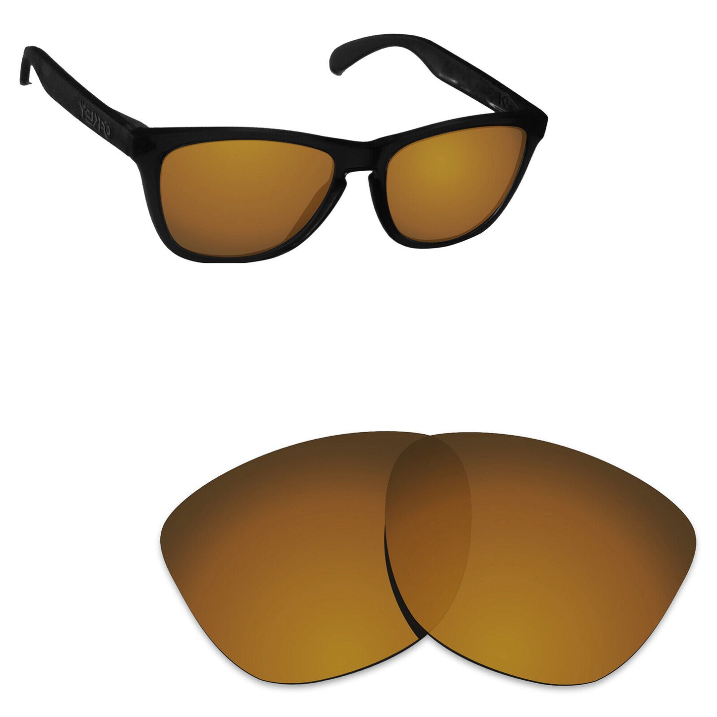 Hawkry Polarized Replacement Lenses for-Oakley Frogskins LX OO2043 - Options
