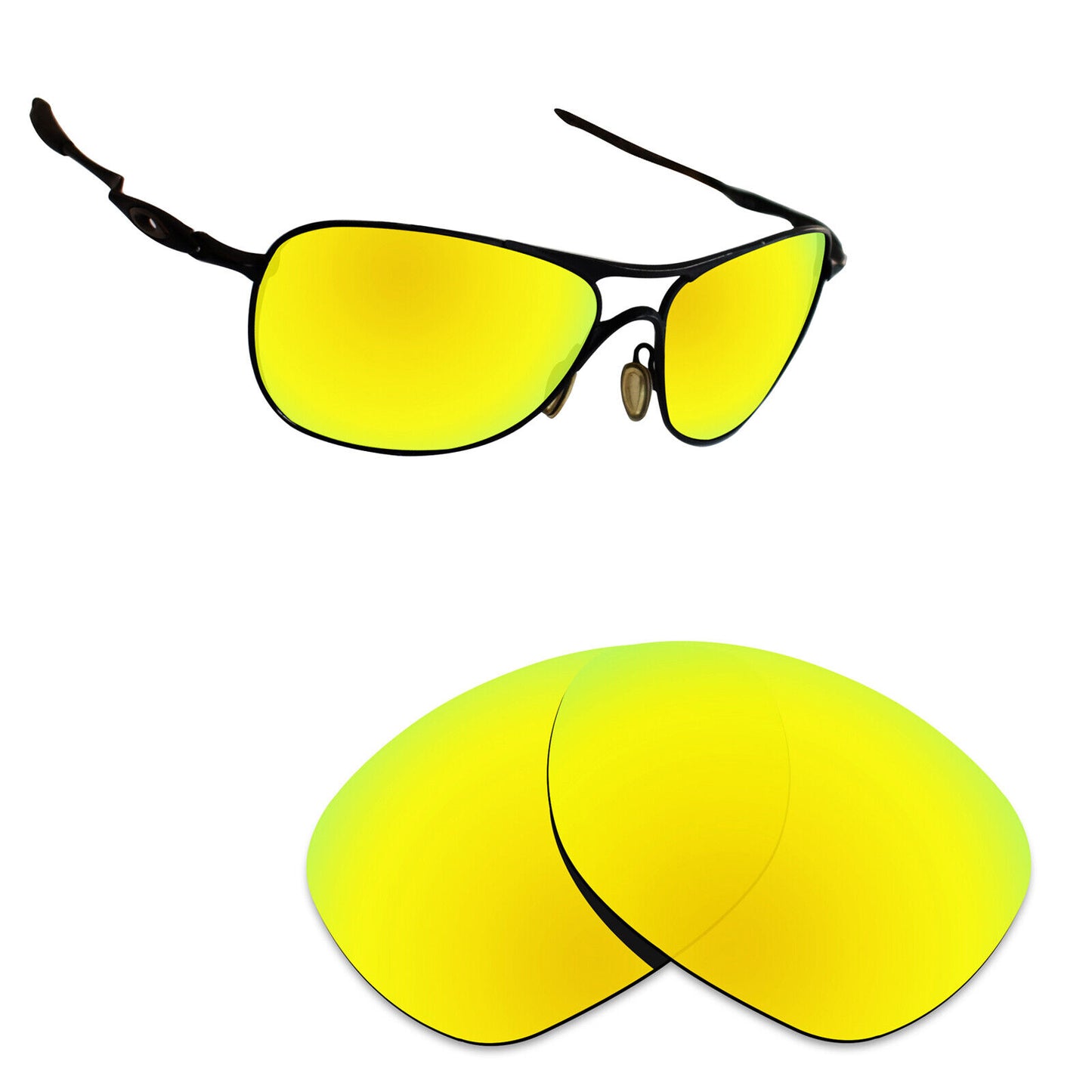 Hawkry Polarized Replacement Lens for-Oakley Crosshair New 2012 Sunglass