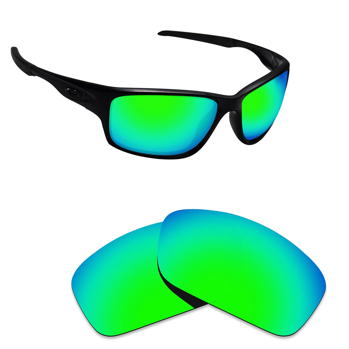 Hawkry Polarized Replacement Lenses for-Oakley Canteen 2014 Sunglass-Multiple