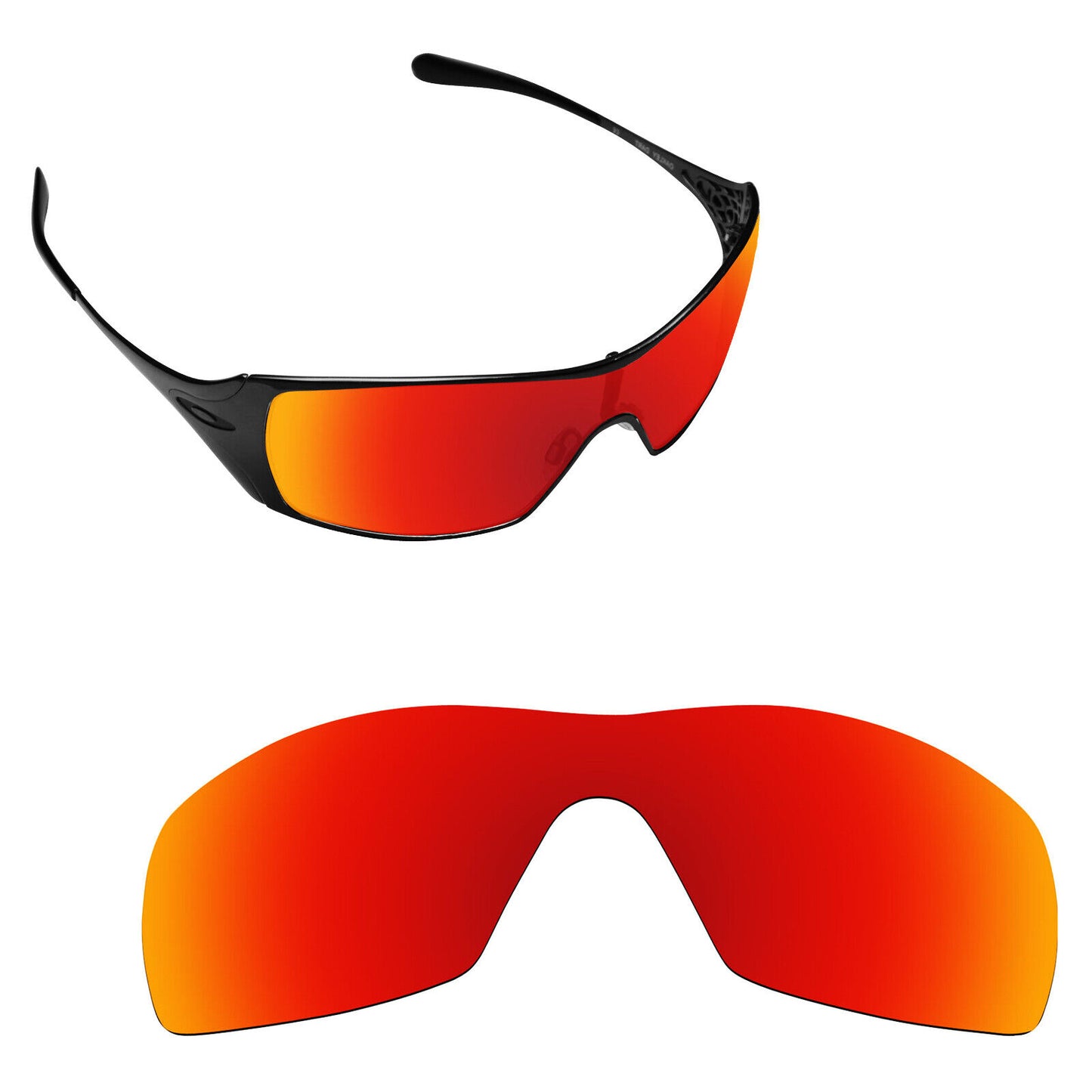 Hawkry Polarized Replacement Lenses for-Oakley Dart Sunglass - Multiple
