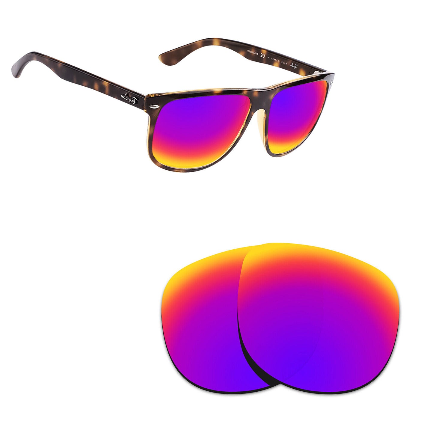 Hawkry Polarized Replacement Lenses for - RayBan-RB4147-60 Sunglass - Multiple