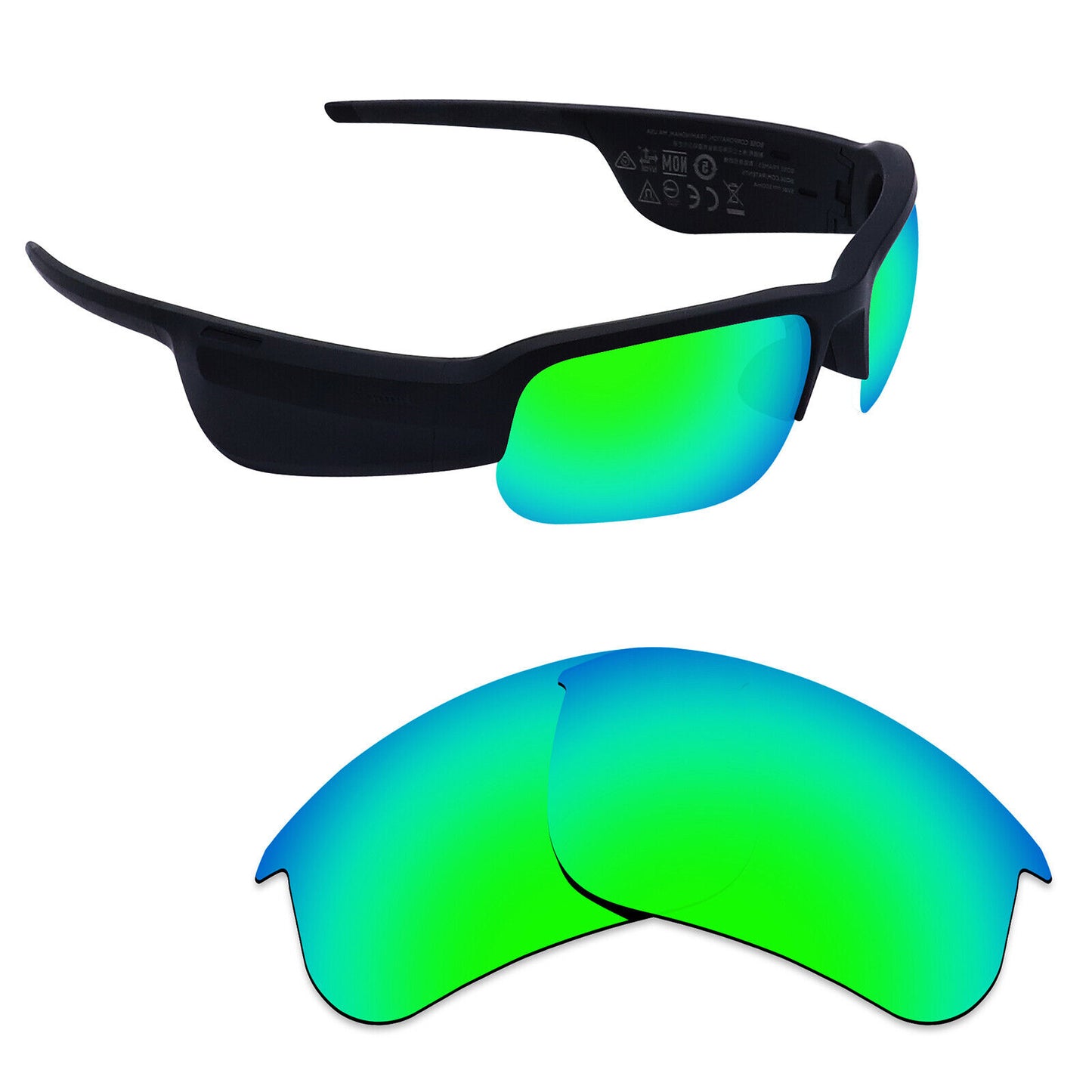 Hawkry Polarized Replacement Lenses for-BOSE Tempo Sunglass - Options