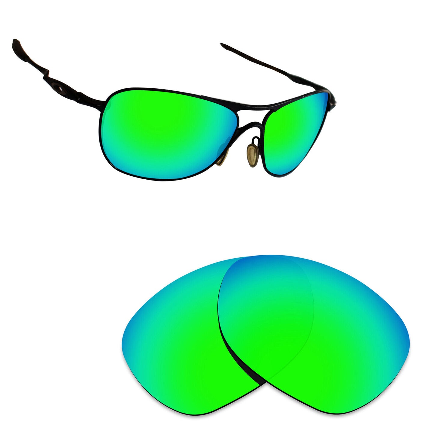 Hawkry Polarized Replacement Lens for-Oakley Crosshair New 2012 Sunglass