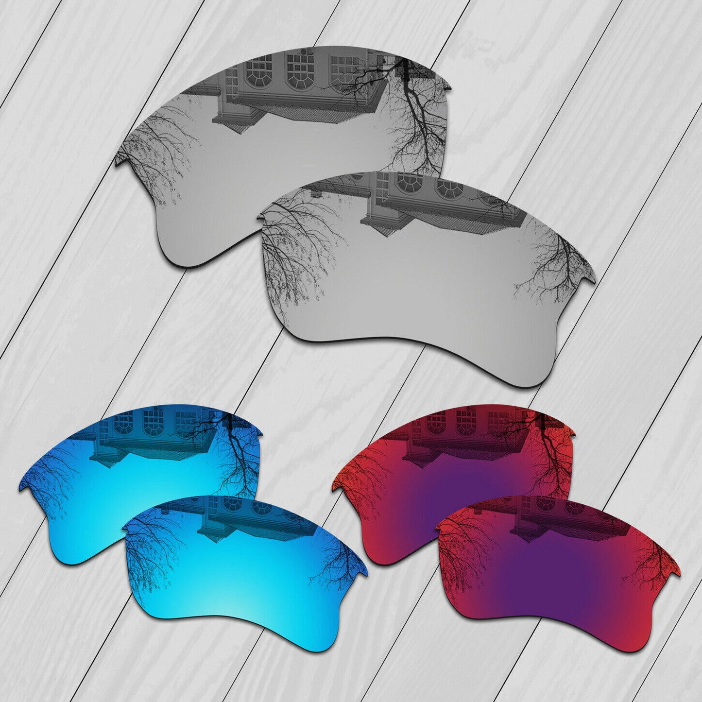 POLARIZED Replacement Lenses For-Oakley Half Jacket XLJ Anti-Scratch Options