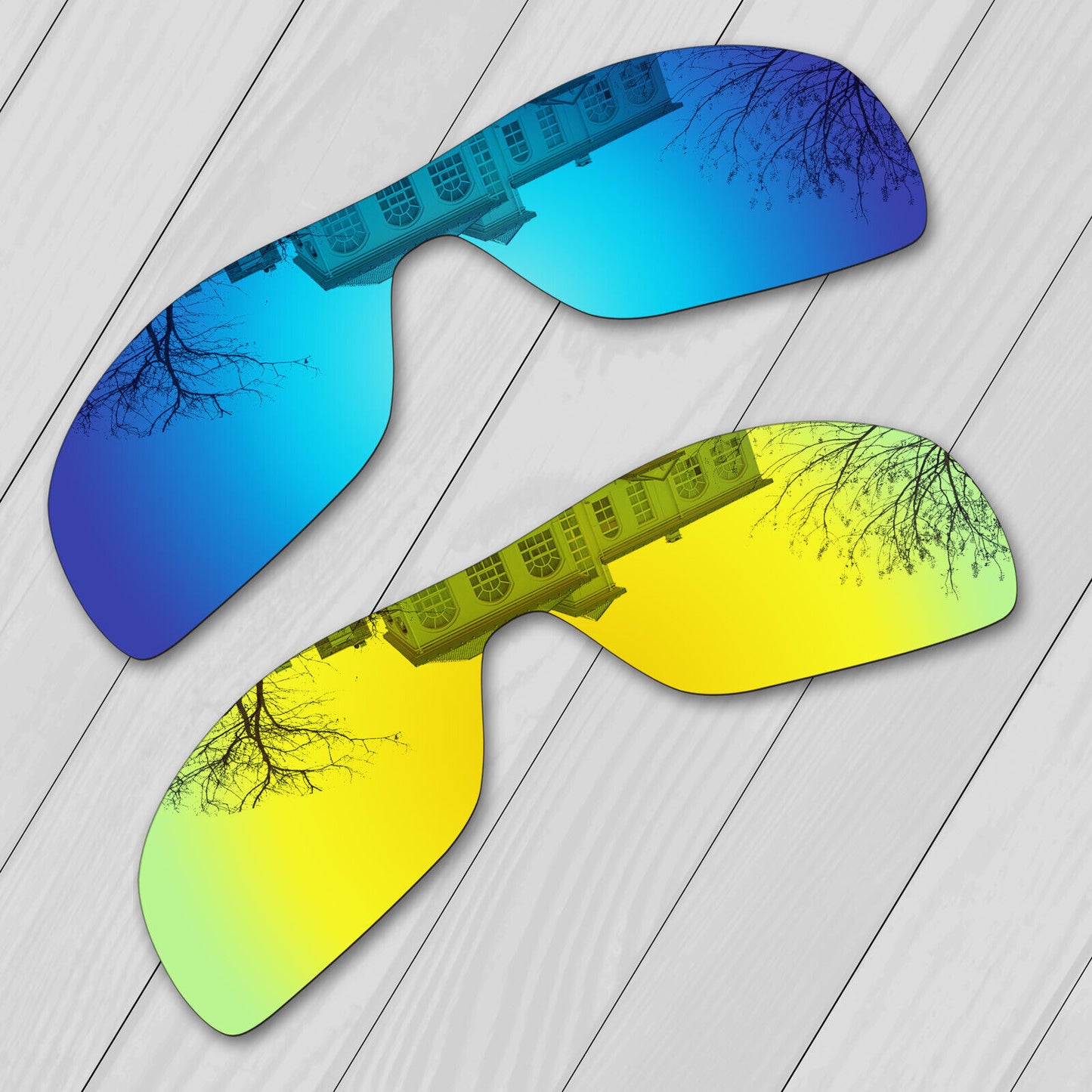 POLARIZED Replacement Lenses For-Oakley Oil Rig Sunglasses Anti-Scratch