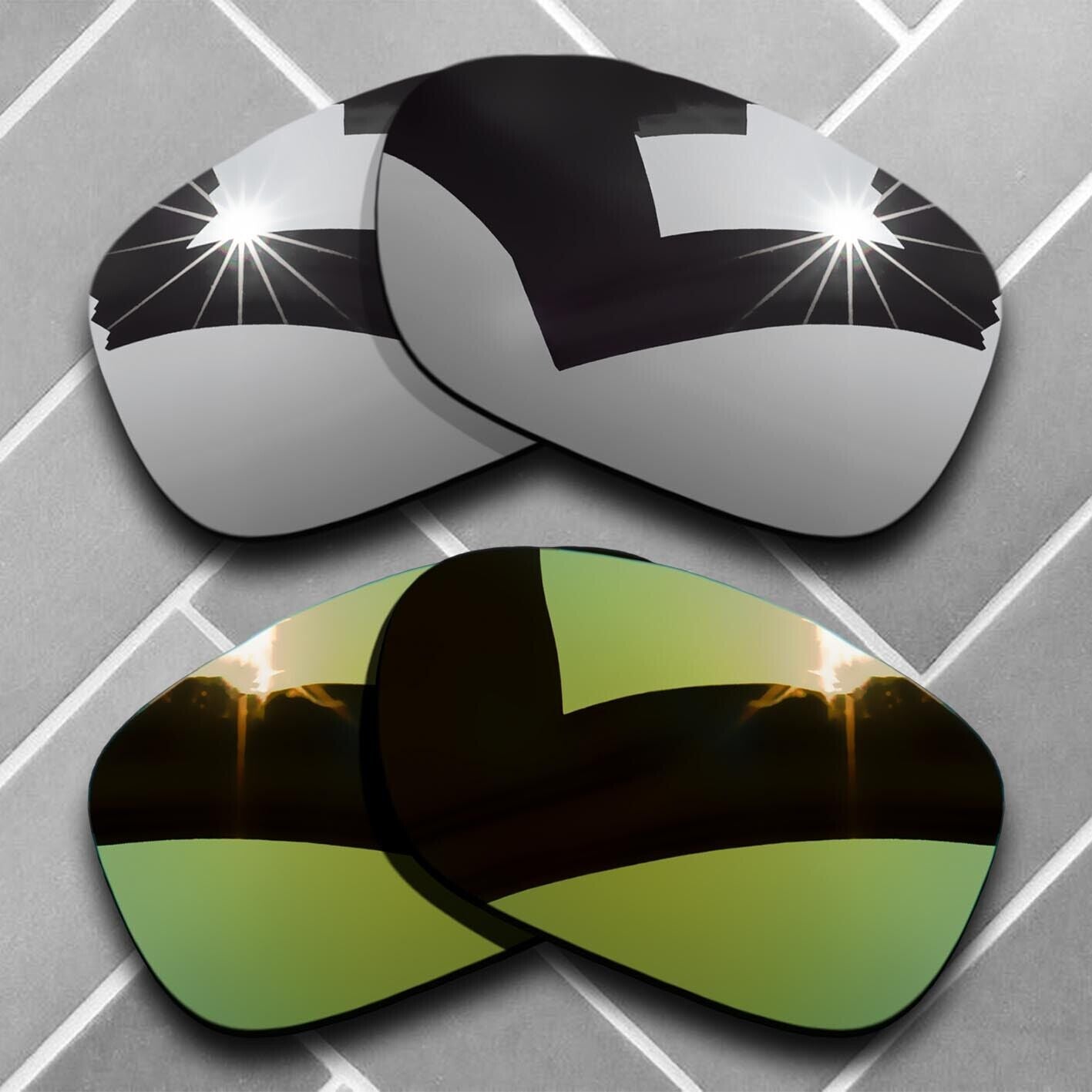 Polarized Replacement lenses for-Oakley Twoface Anti-Scratch Multiple Choices US