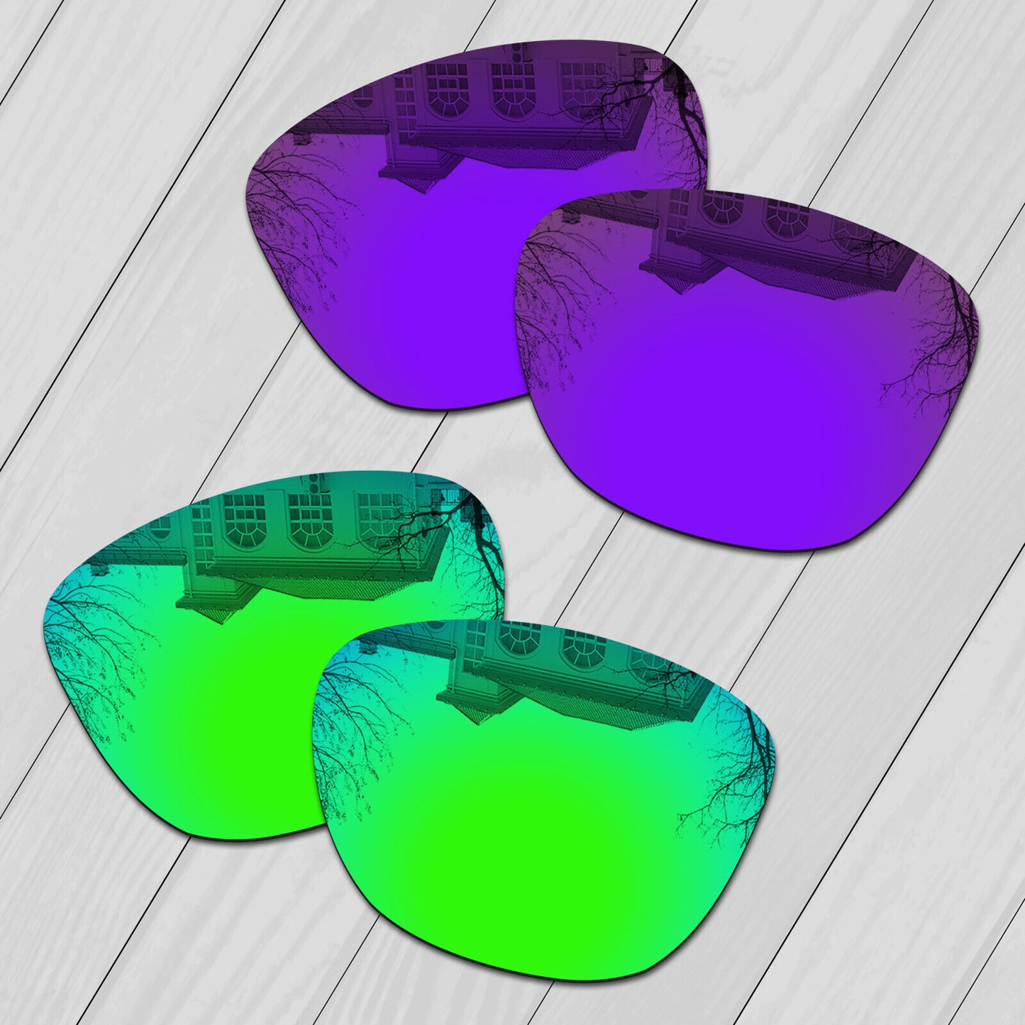 POLARIZED Replacement Lenses For-Oakley Frogskins Range OO9284 Anti-Scratch Opt