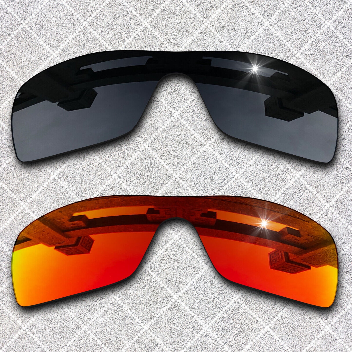 HeyRay Replacement Lenses for Oil Rig Sunglasses Polarized -Opt