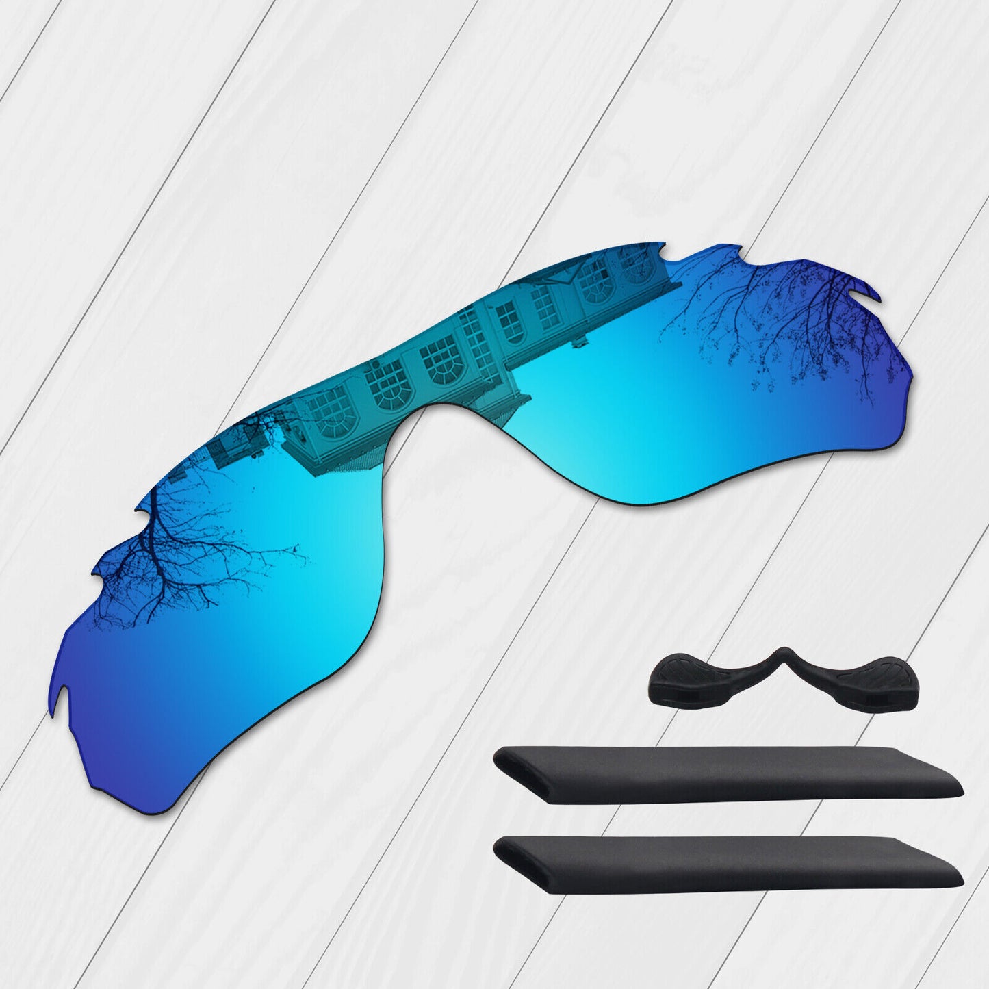 POLARIZED Replacement Lens & Kit For-Oakley RadarLock Edge Vented OO9183 Options