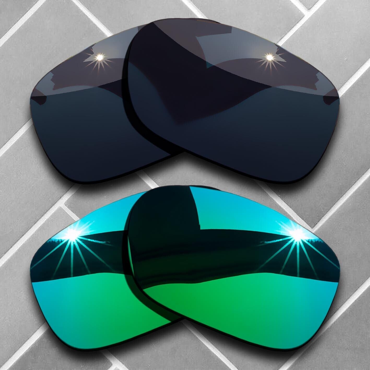 Polarized Replacement lenses for-Oakley Twoface Anti-Scratch Multiple Choices US