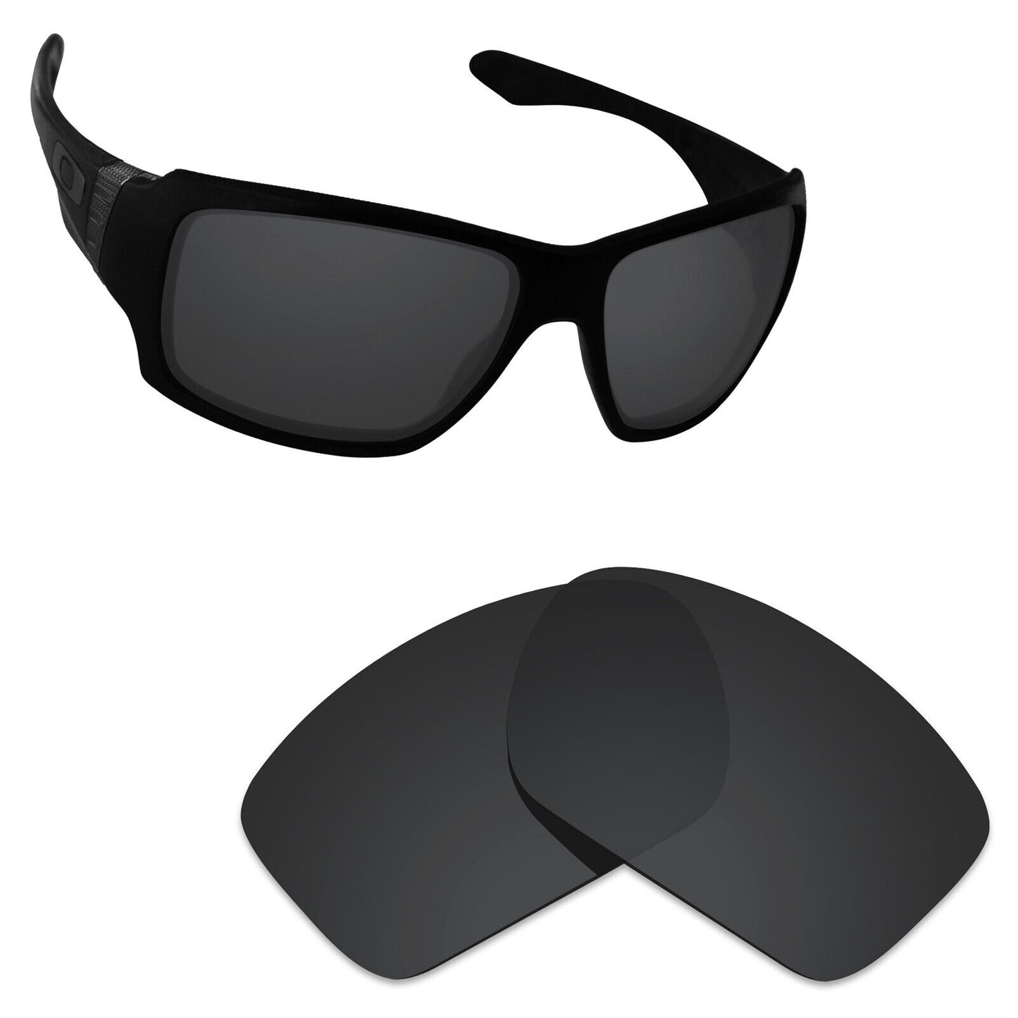 Hawkry Polarized Replacement Lenses for-Oakley Big Taco OO9173 Sunglass-Multiple