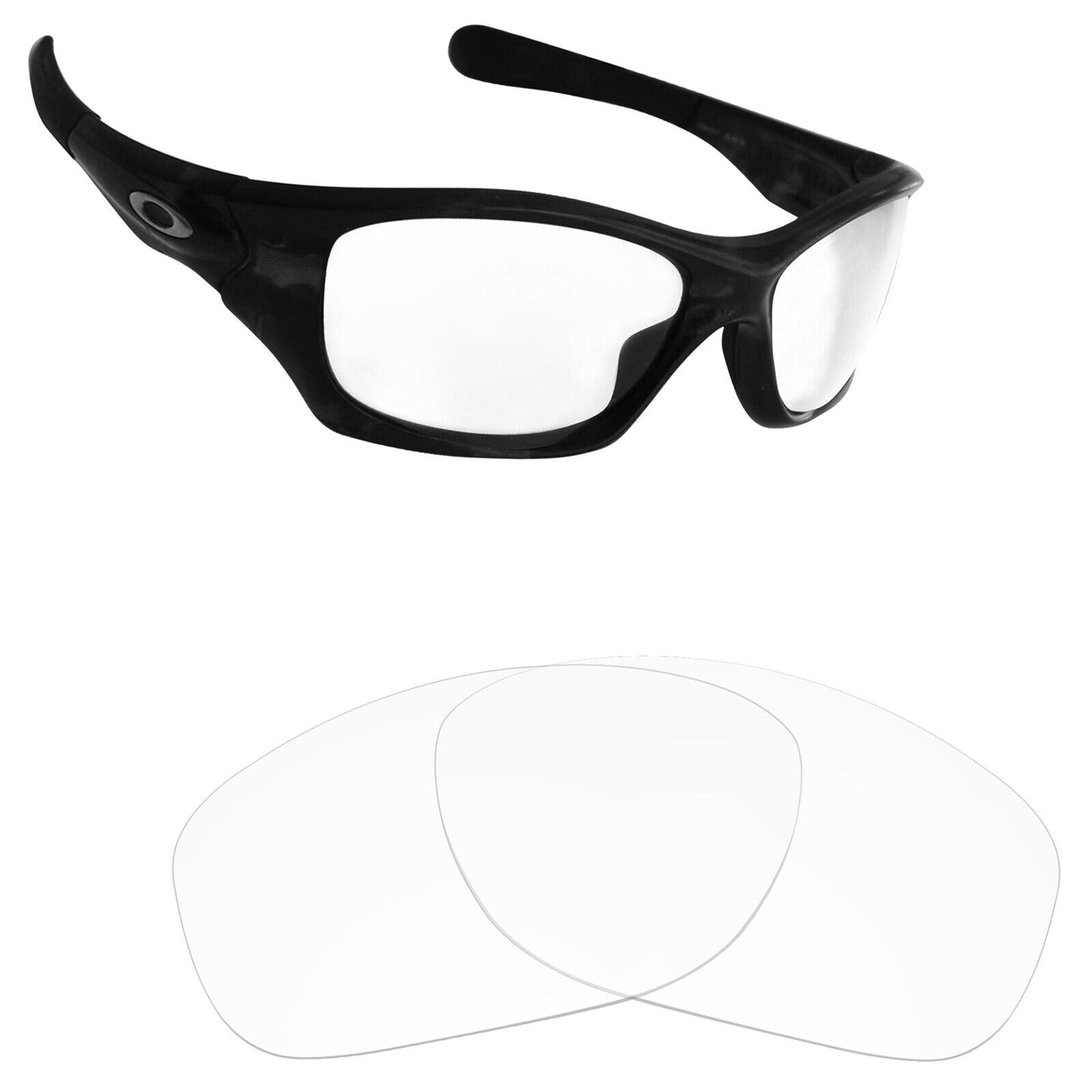 Hawkry Polarized Replacement Len for-Oakley Pit Bull Asian Fit Sunglass-Multiple