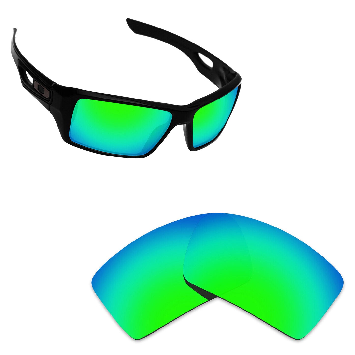 Hawkry Polarized Replacement Lenses for-Oakley Eyepatch 2 OO9136 - Options