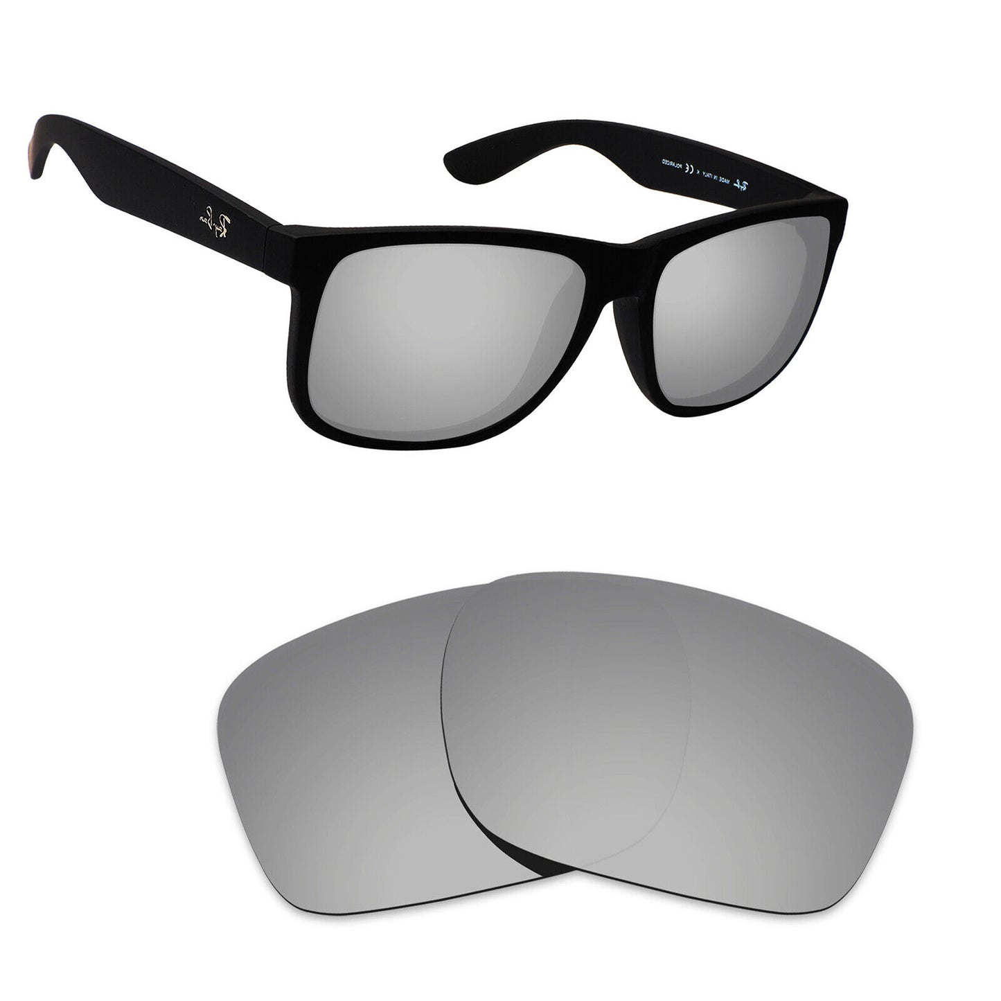 Hawkry Polarized Replacement Lenses for - RayBan-RB4165-55 Sunglass - Multiple