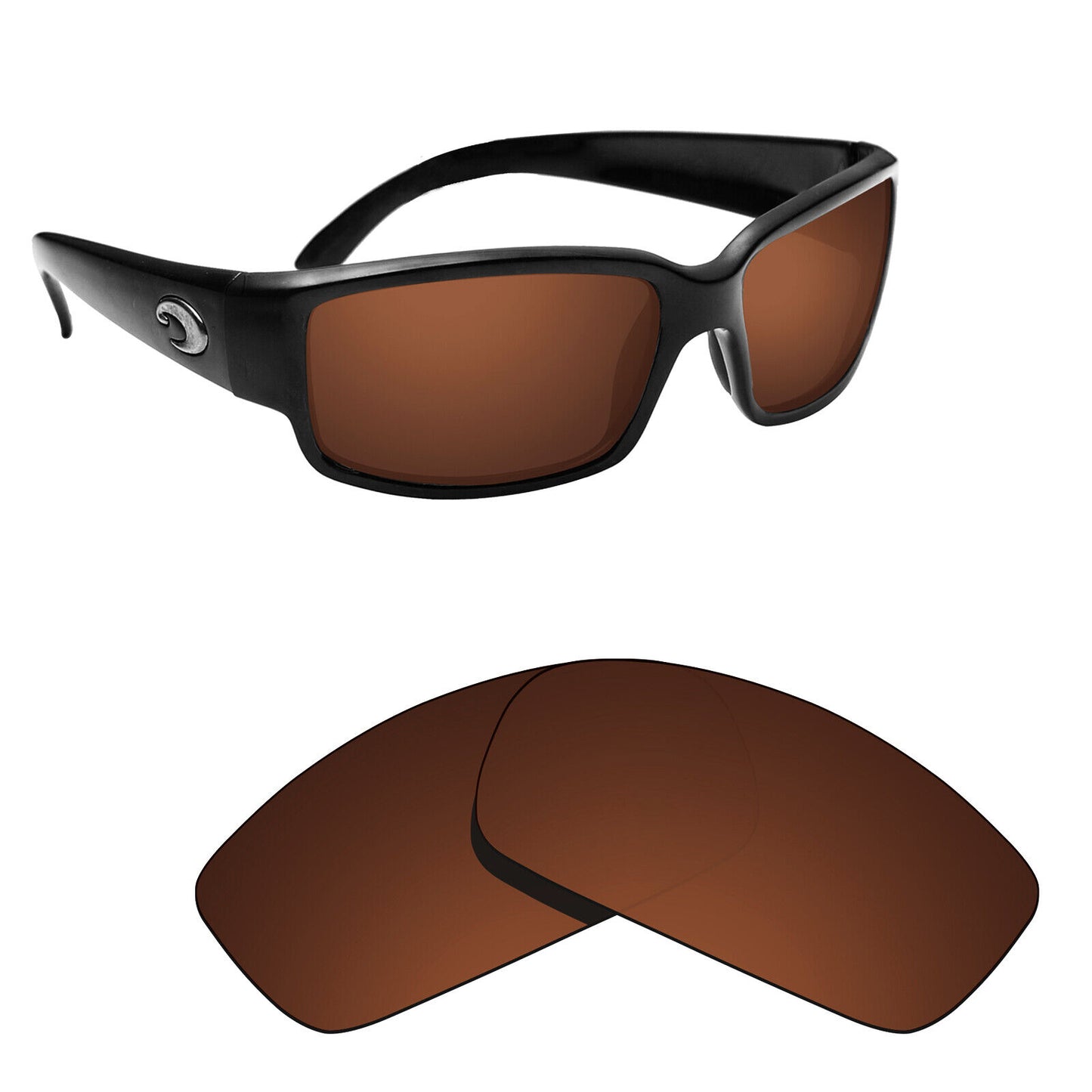 Hawkry Polarized Replacement Lenses for-Costa Caballito Sunglass - Multiple