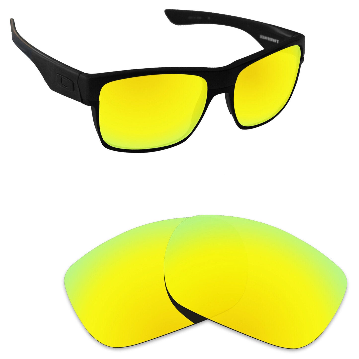 Hawkry Polarized Replacement Lenses for-Oakley TwoFace OO9189 Sunglass - Options