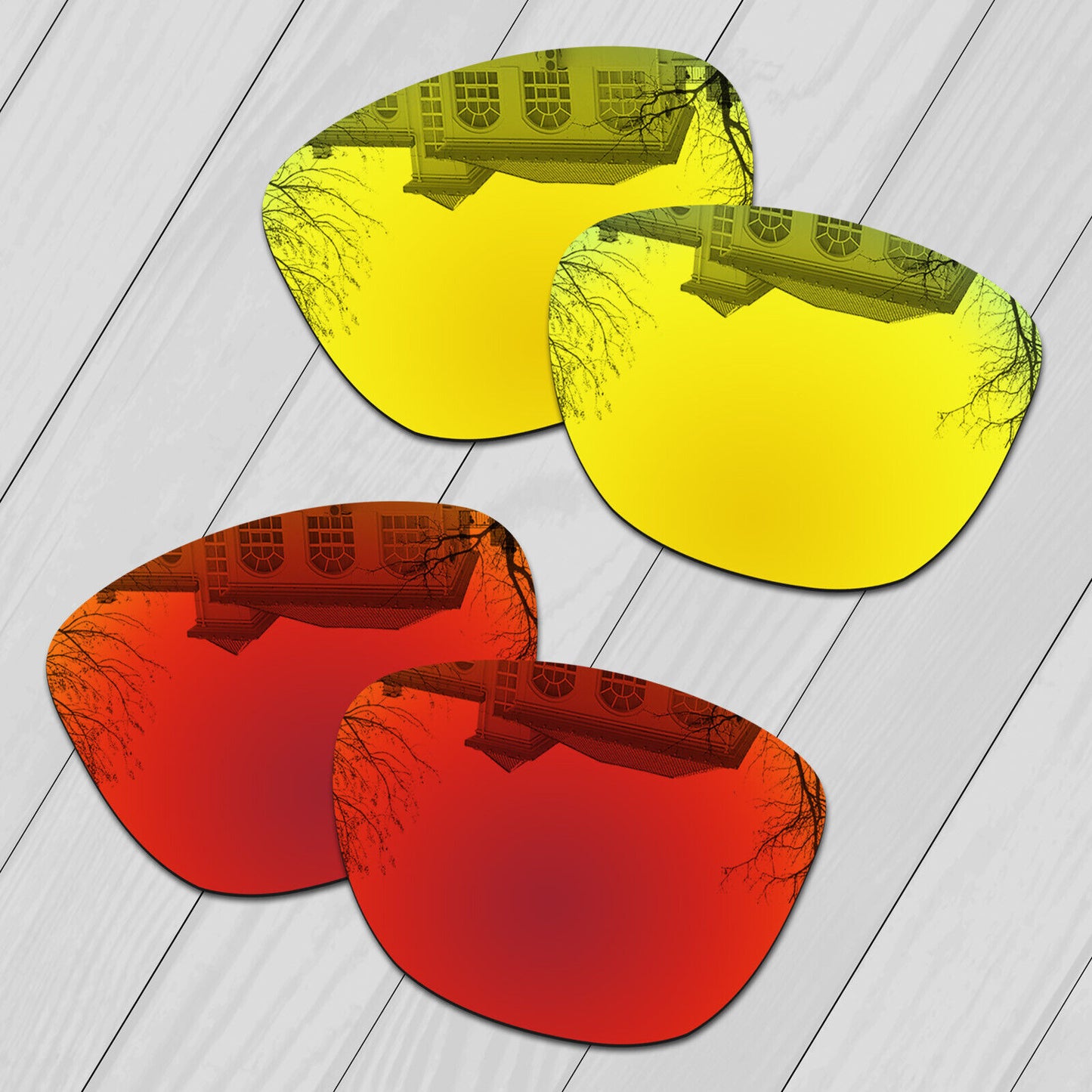POLARIZED Replacement Lenses For-Oakley Frogskins Range Sunglasses Anti-Scratch