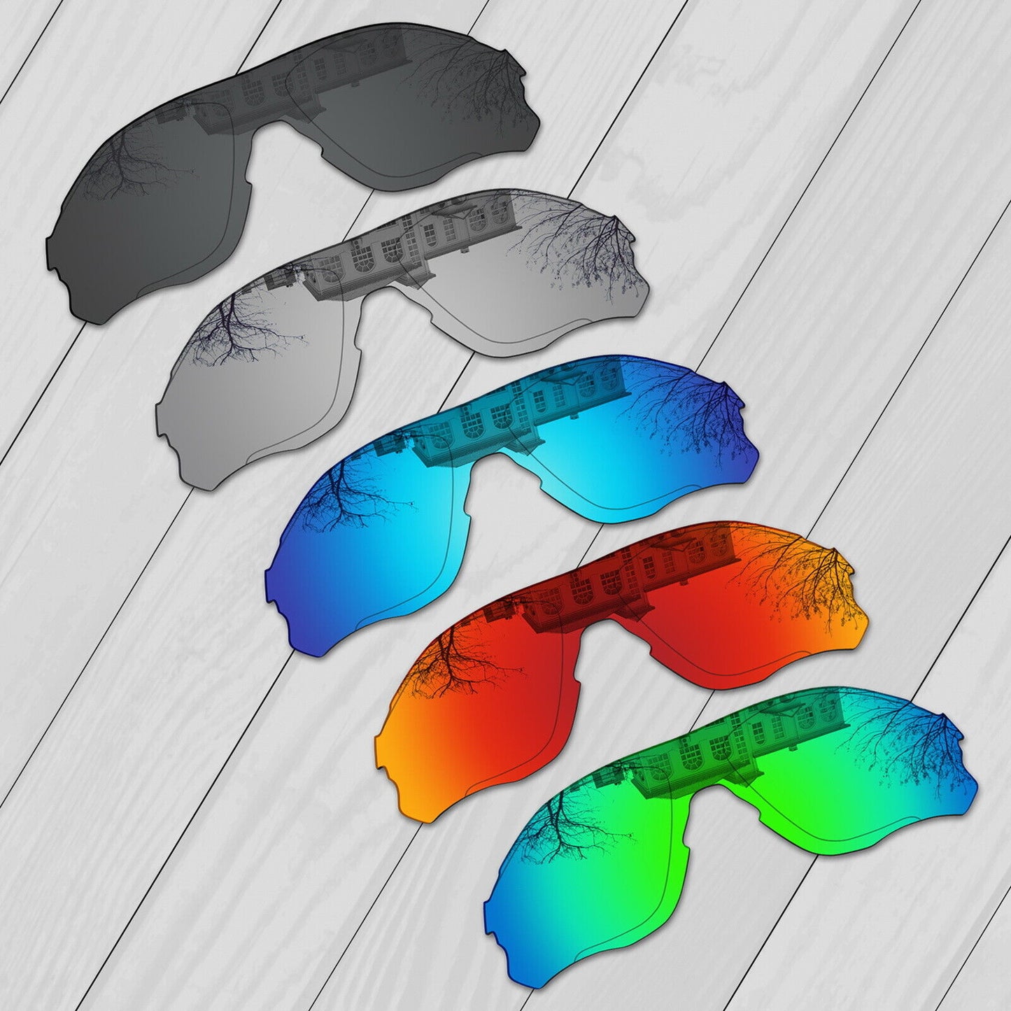 POLARIZED Replacement Lot Lenses For-Oakley EVZero Range AF OO9337 Anti-Scratch