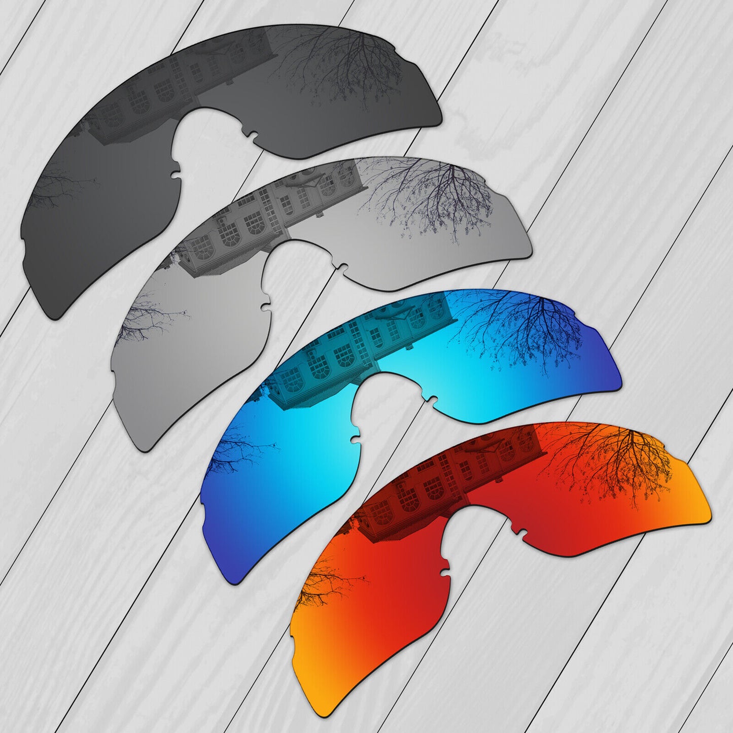 POLARIZED Replacement Lens & Kit For-Oakley RazorBlades Sunglass Anti-Scratch