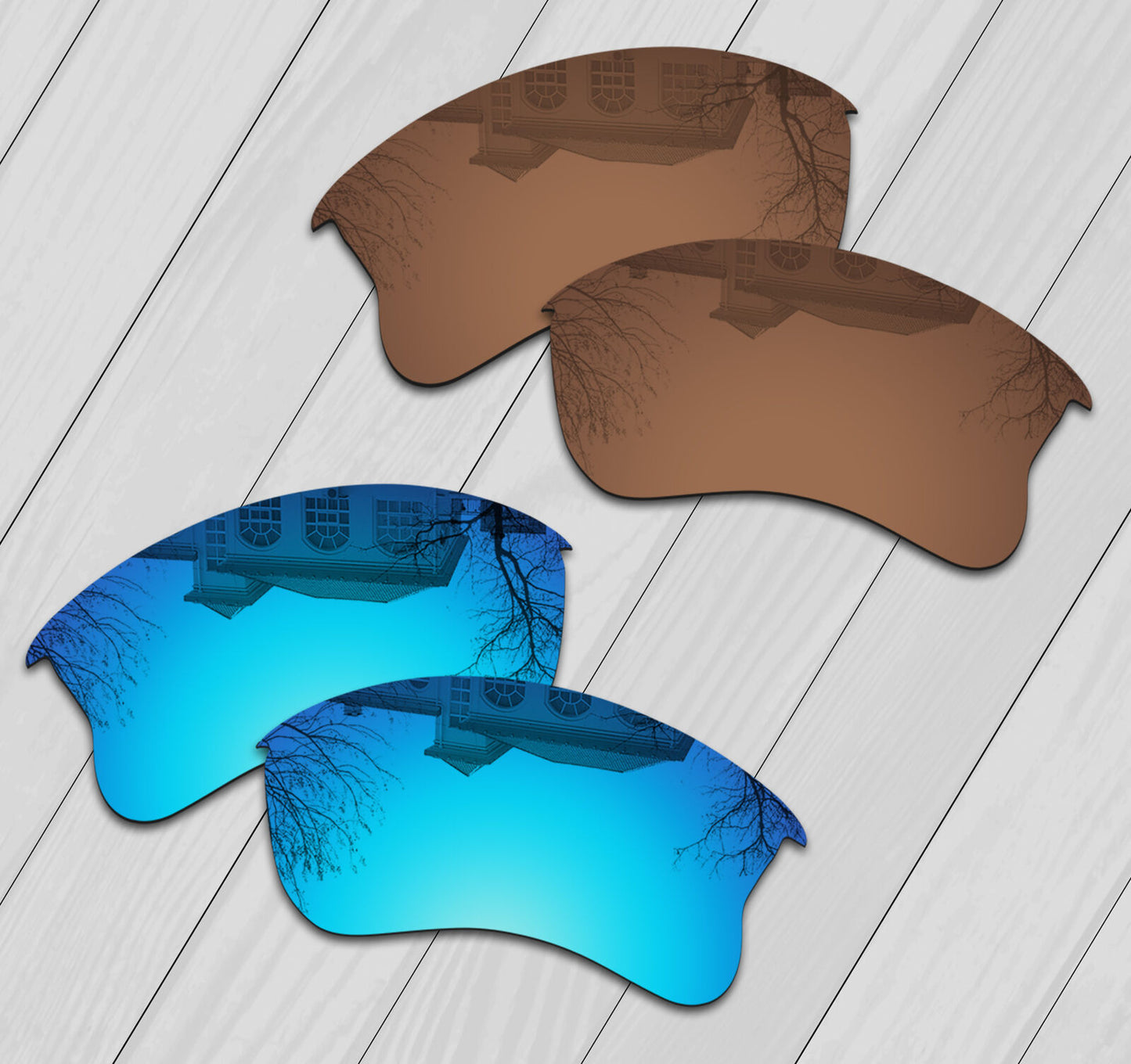 POLARIZED Replacement Lenses For-Oakley Half Jacket 2.0 XL Anti-Scratch Options