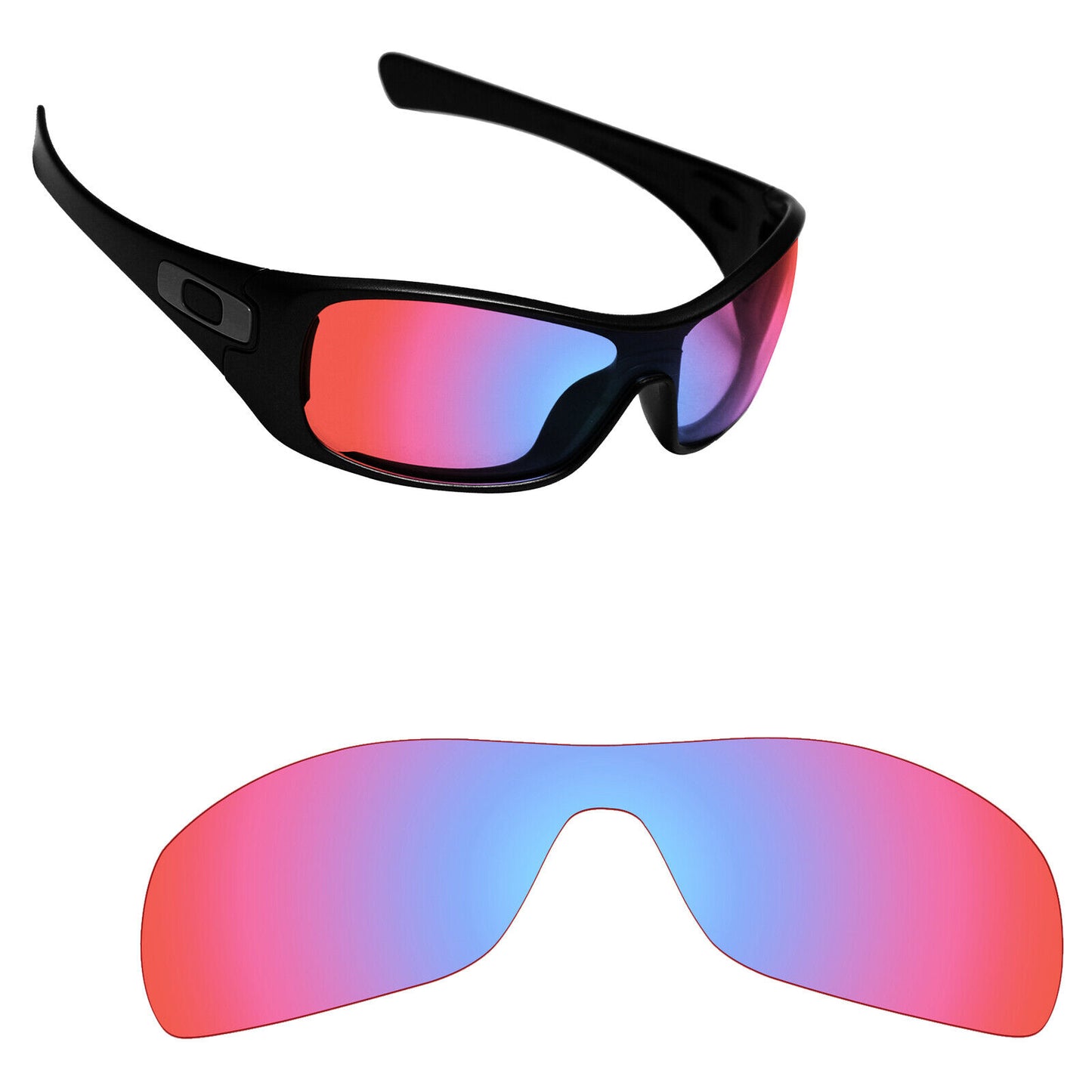 Hawkry Polarized Replacement Lenses for-Oakley Antix Sunglass - Options
