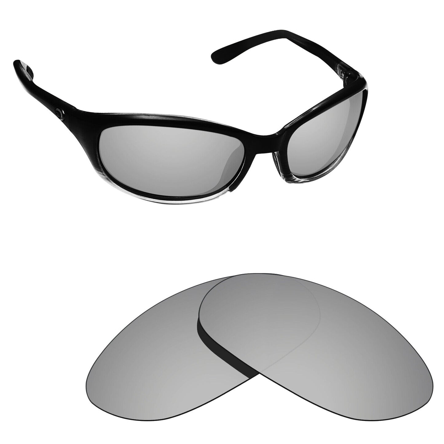 Hawkry Polarized Replacement Lenses for-Costa Harpoon Sunglass - Multiple