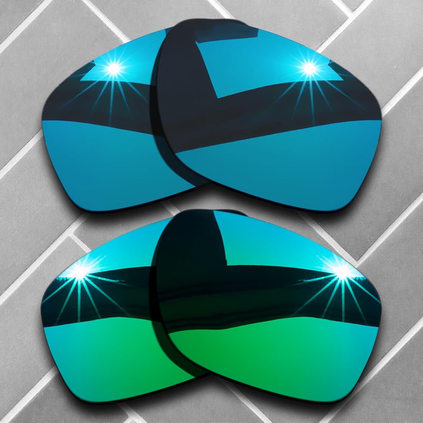 Polarized Anti-Scratch Replacement Lenses for-Oakley Sliver OO9262 Choices US