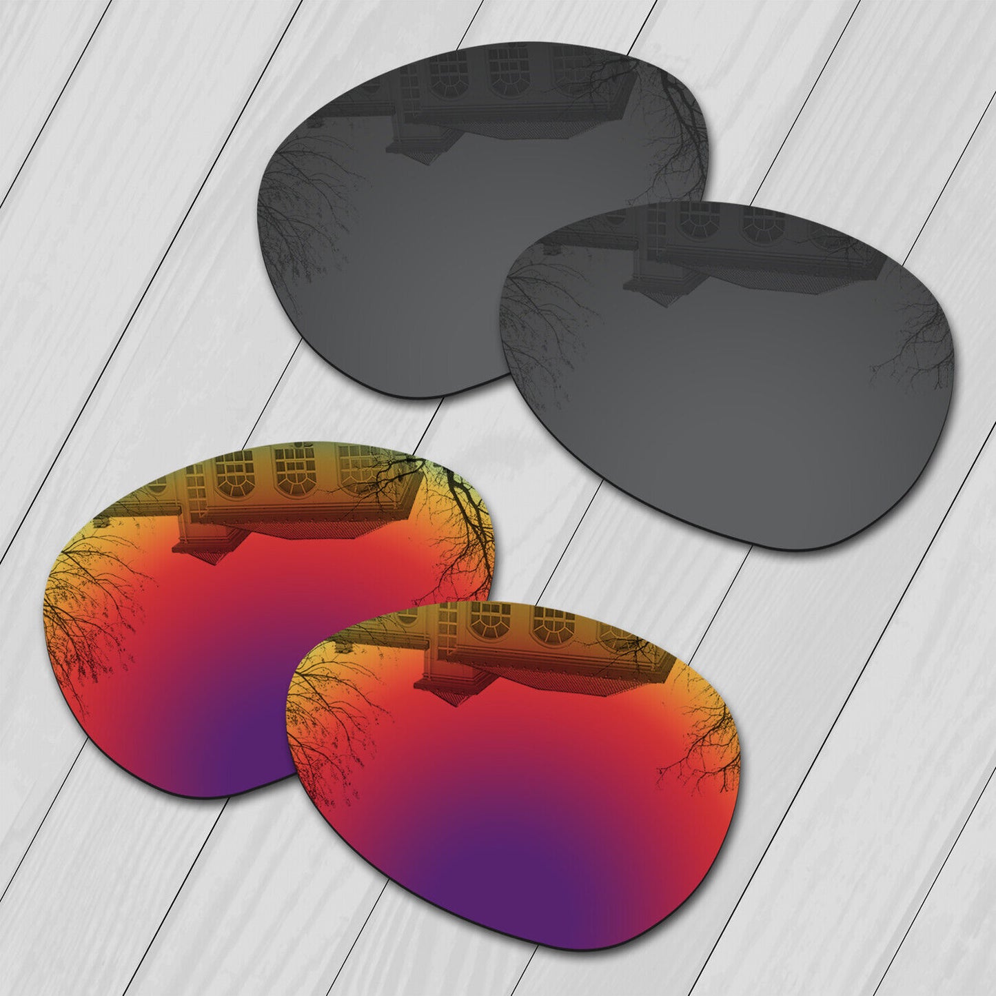 POLARIZED Replacement Lot Lens & Nosepad For-Oakley Crosshair S Sunglass Options