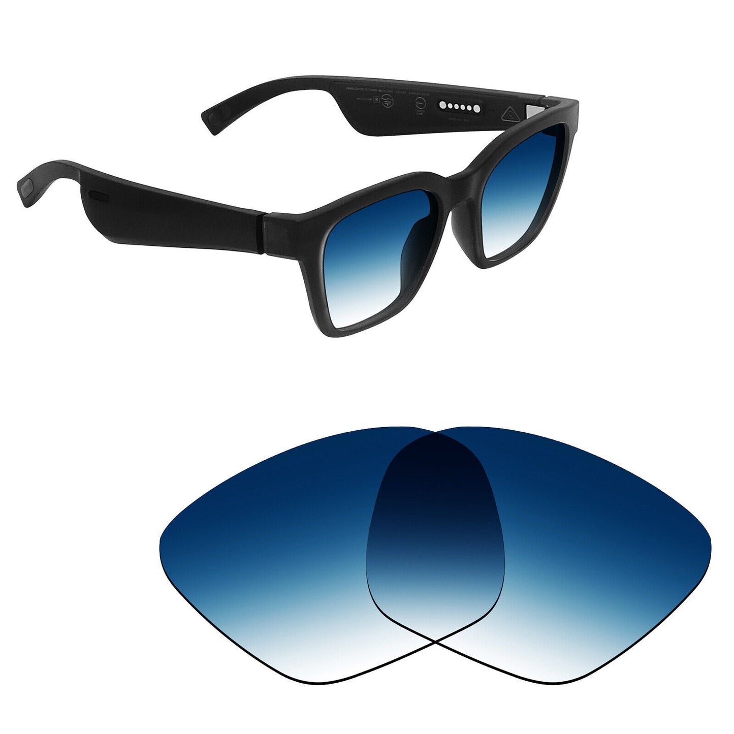 Hawkry Polarized Replacement Lenses for-BOSE Alto S/M Sunglass - Options