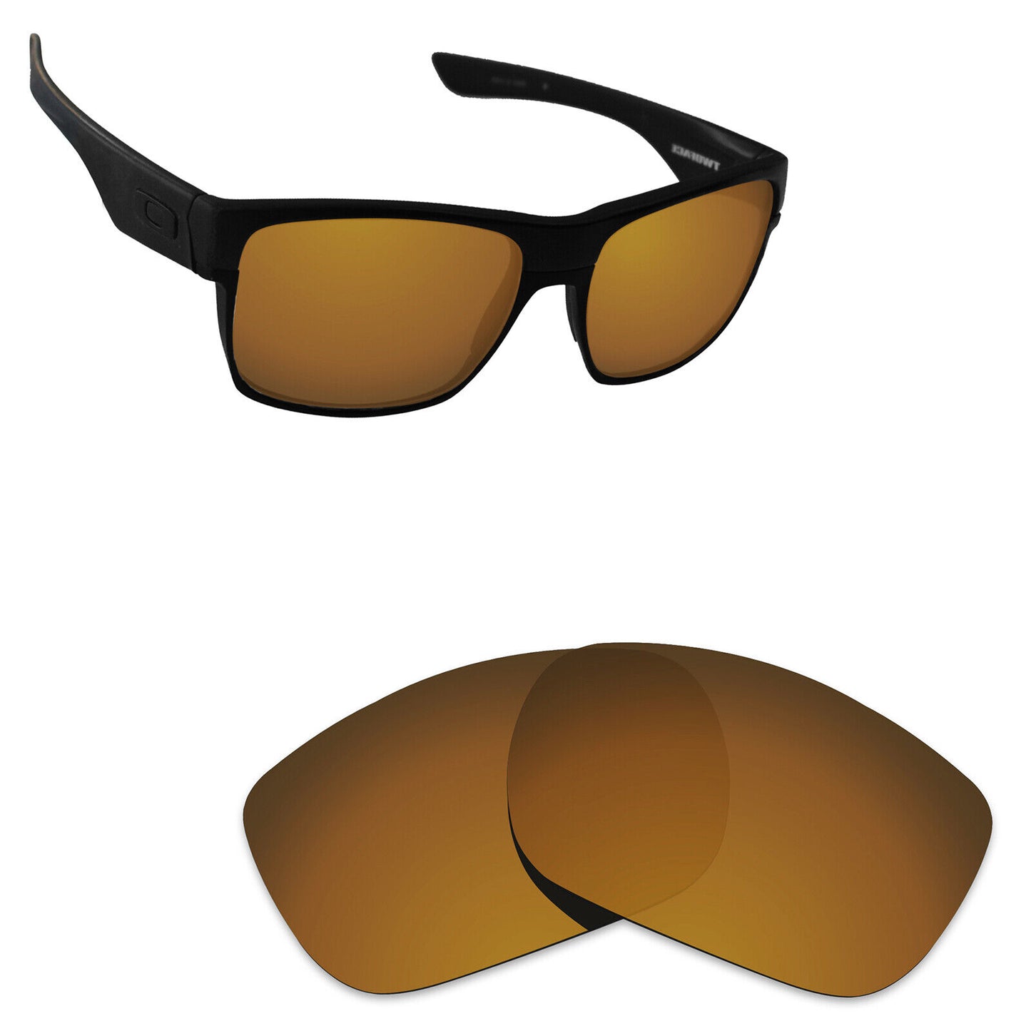 Hawkry Polarized Replacement Lenses for-Oakley TwoFace OO9189 Sunglass - Options