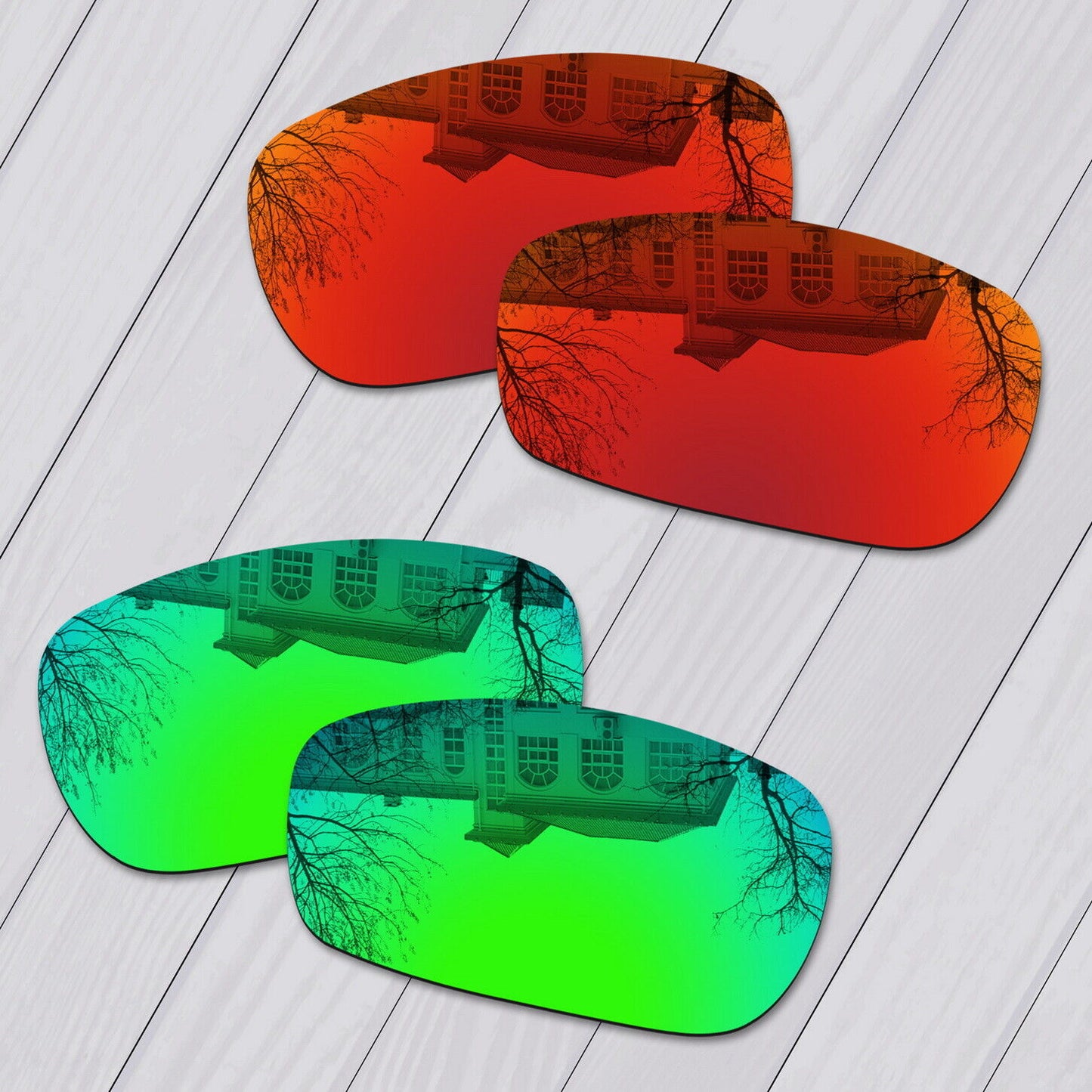 POLARIZED Replacement Lens&Kit For-Oakley Crosshair 2.0 OO4044 Anti-Scratch