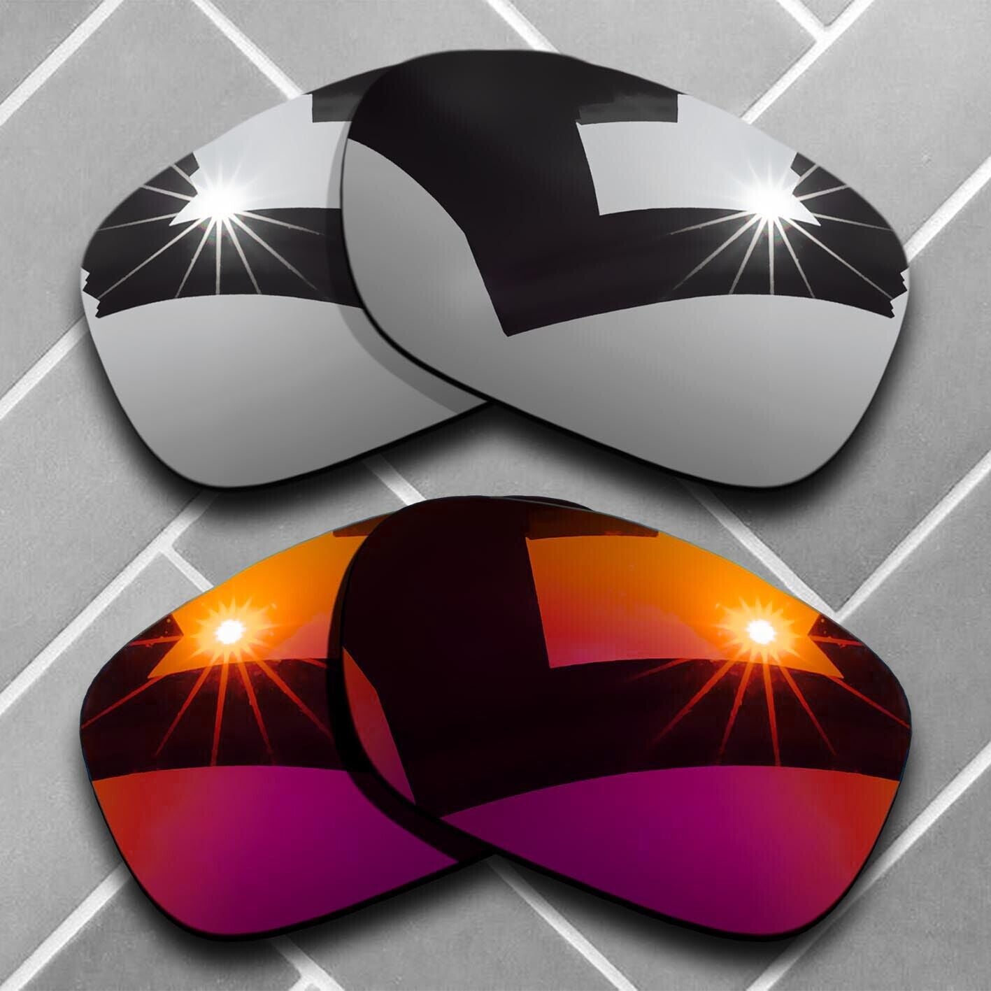 Polarized Replacement lenses for-Oakley Twoface Anti-Scratch Multiple Choices US