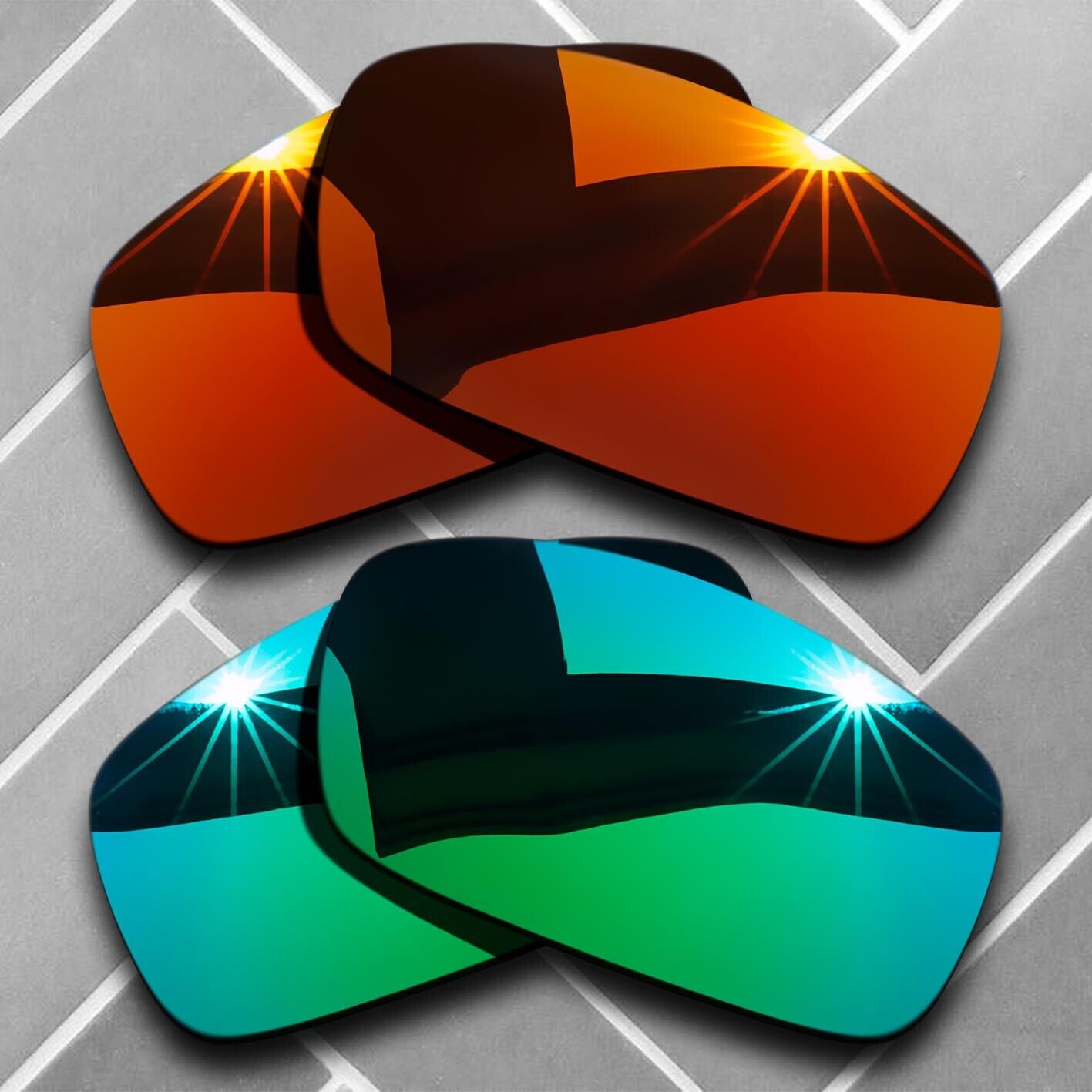 Polarized Anti-Scratch Replacement Lenses for-Oakley X Squared OO6011 Choices US