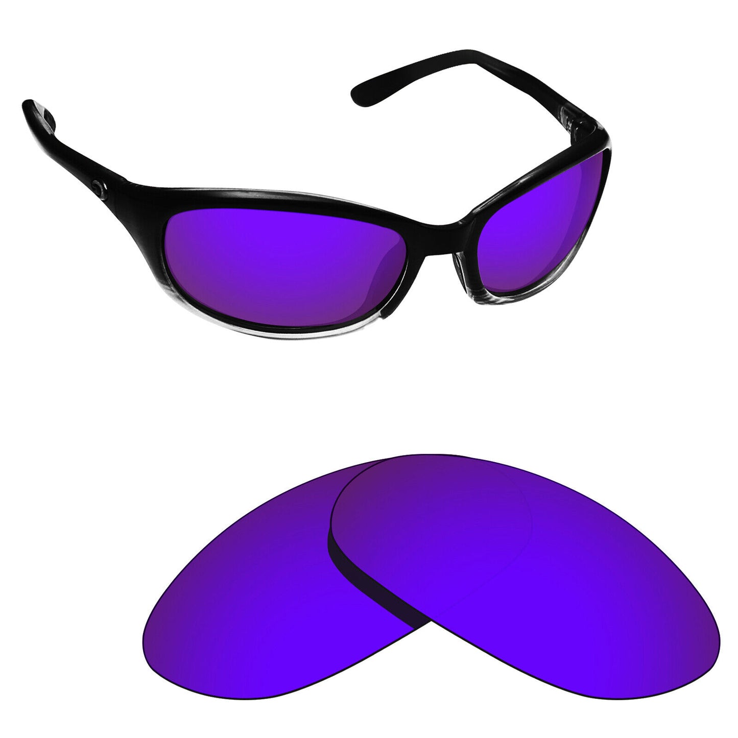 Hawkry Polarized Replacement Lenses for-Costa Harpoon Sunglass - Multiple
