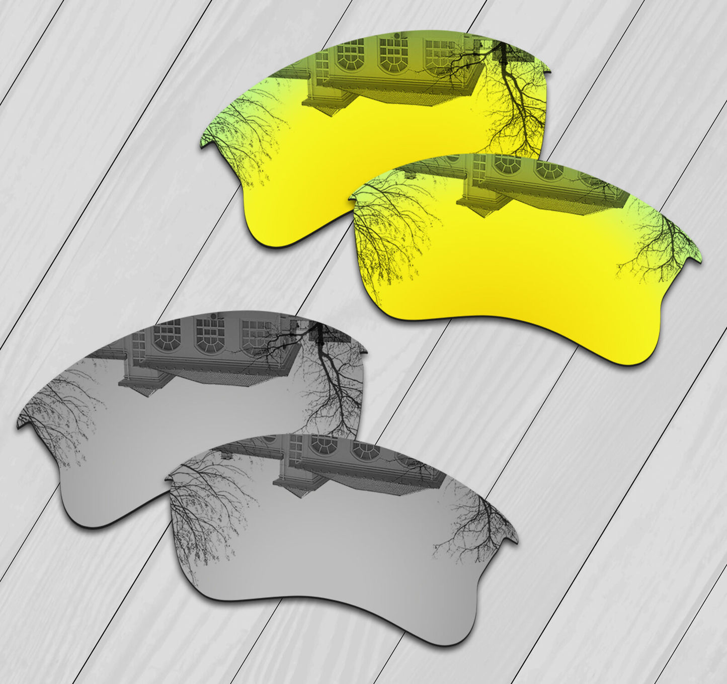 POLARIZED Replacement Lenses For-Oakley Half Jacket 2.0 XL Anti-Scratch Options
